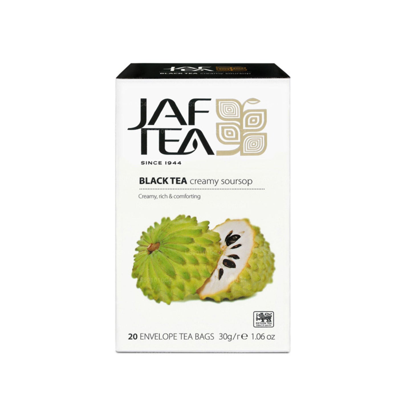Jaf te ren frugt samling sort te cremet soursop (30g) 20 teposer