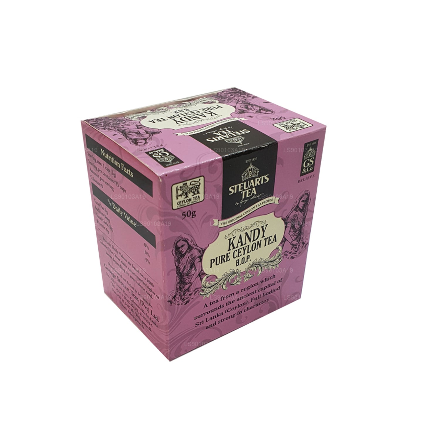 George Steuart Kandy BOP Thé en feuilles (50g)