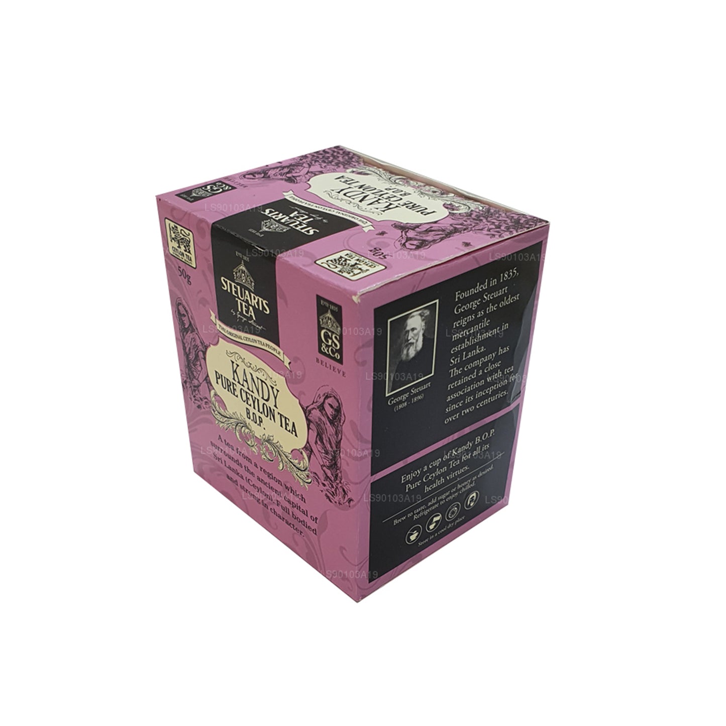 George Steuart Kandy BOP Thé en feuilles (50g)