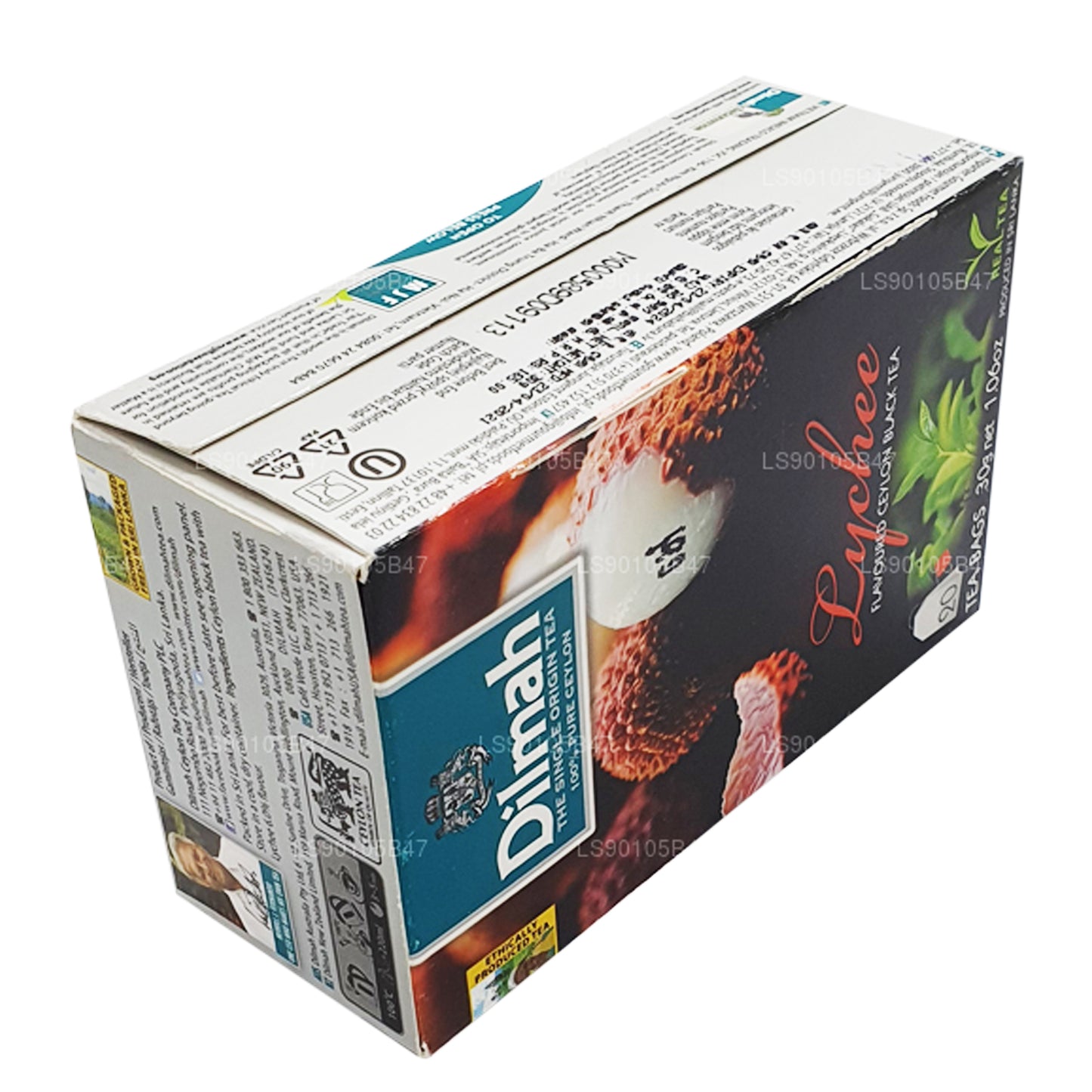 Dilmah Lychee Herbata czarna o smaku (30g)