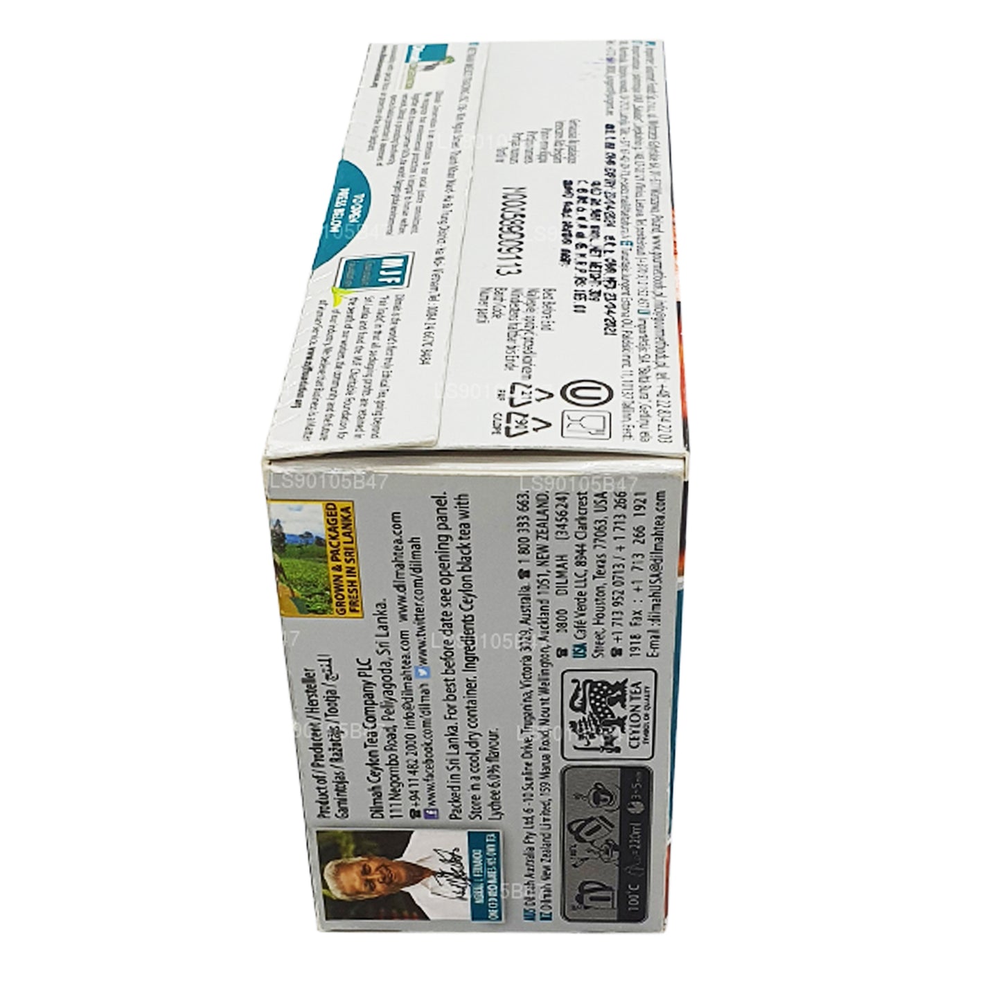 Dilmah Lychee Herbata czarna o smaku (30g)
