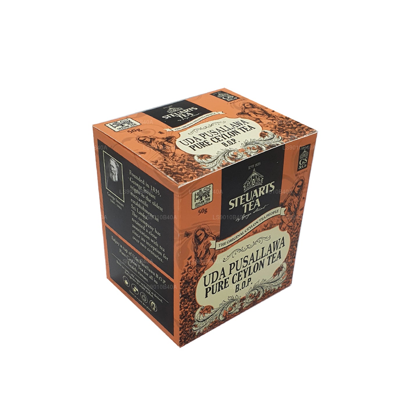 Tè in foglie George Steuart Uda Pusallawa BOP (50g)