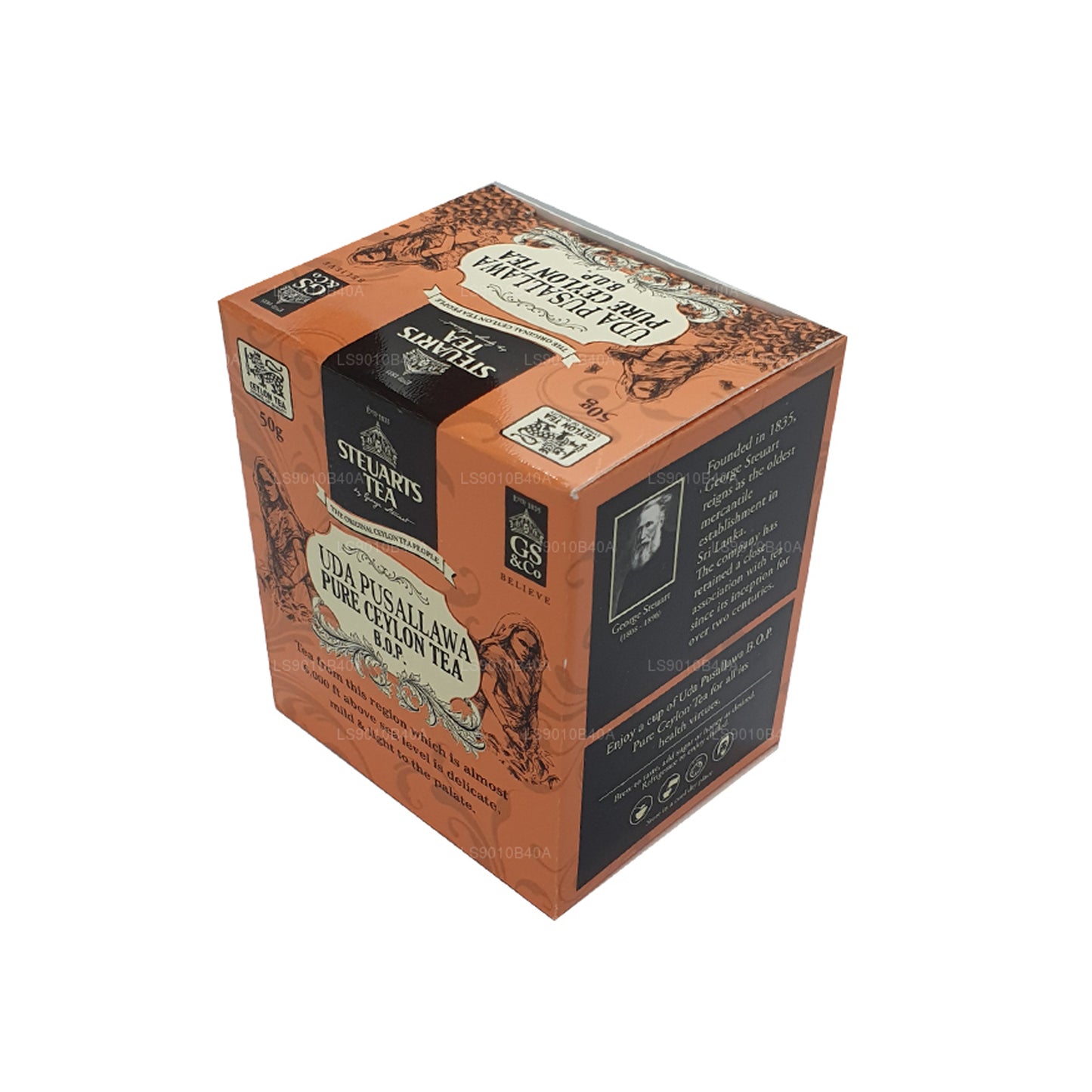 Tè in foglie George Steuart Uda Pusallawa BOP (50g)