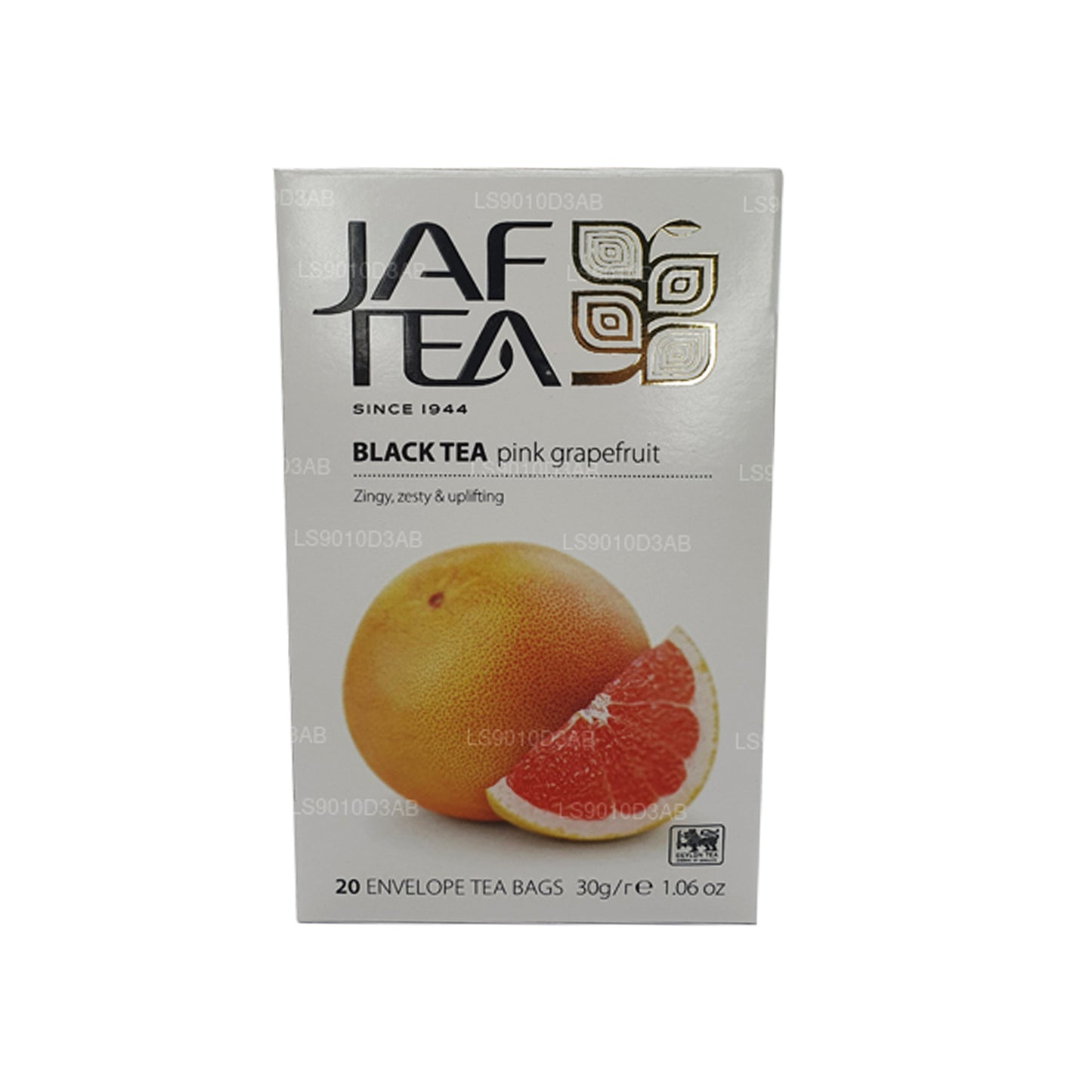 Jaf Tea ピュアフルーツコレクションブラックティーピンクグレープフルーツホイルエンベロープティーバッグ (30g)