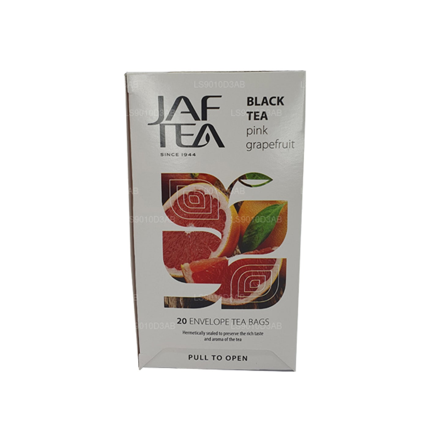 Jaf Tea ピュアフルーツコレクションブラックティーピンクグレープフルーツホイルエンベロープティーバッグ (30g)