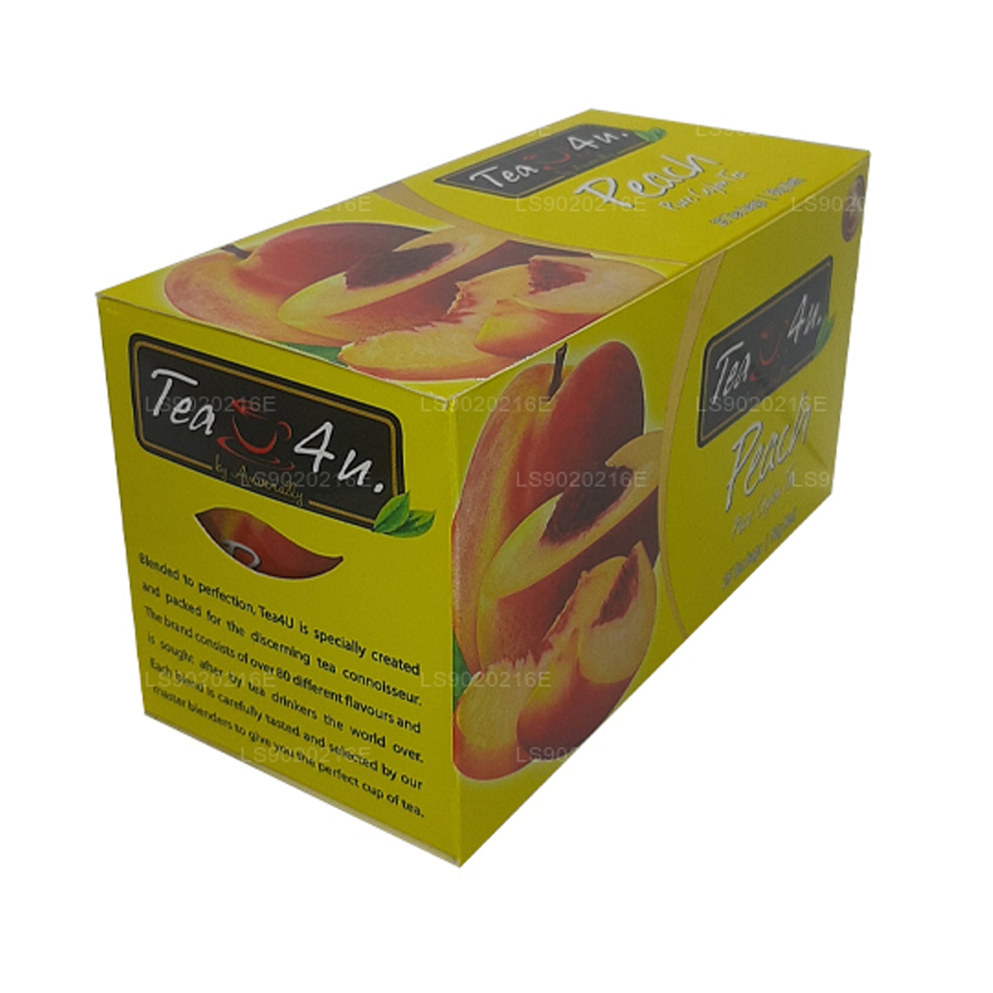 Tea4U ピーチピュアセイロンティー (50g) 25ティーバッグ