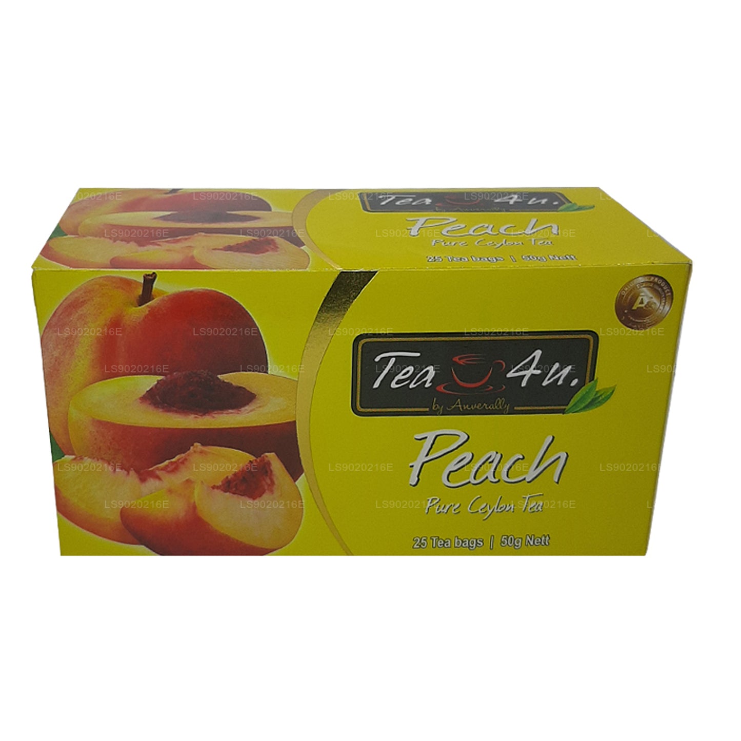 Tea4U ピーチピュアセイロンティー (50g) 25ティーバッグ