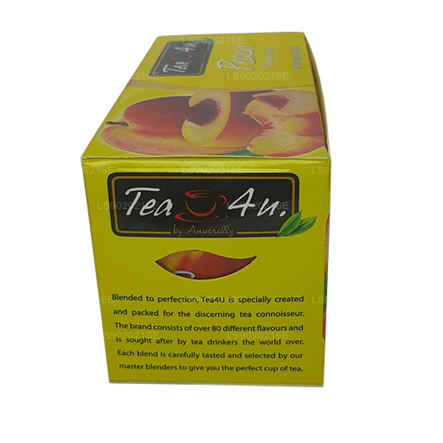 Tea4U ピーチピュアセイロンティー (50g) 25ティーバッグ