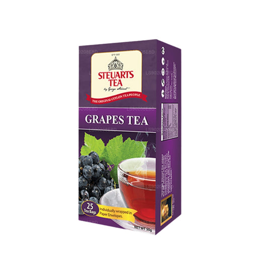 George Steuart Grapes Tea (50g) 25 Tea Bags