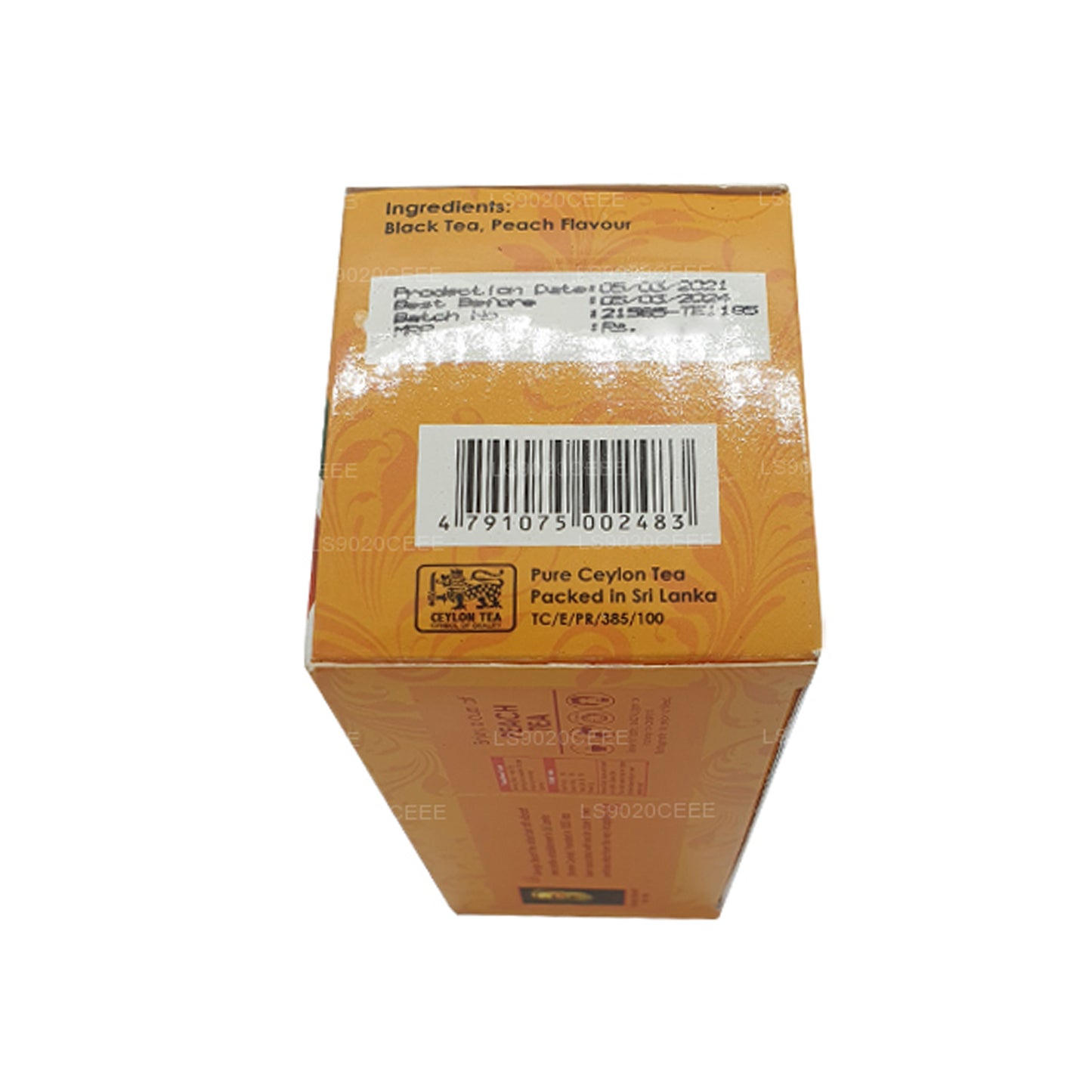 Té de melocotón Steuarts (50 g) 25 bolsas