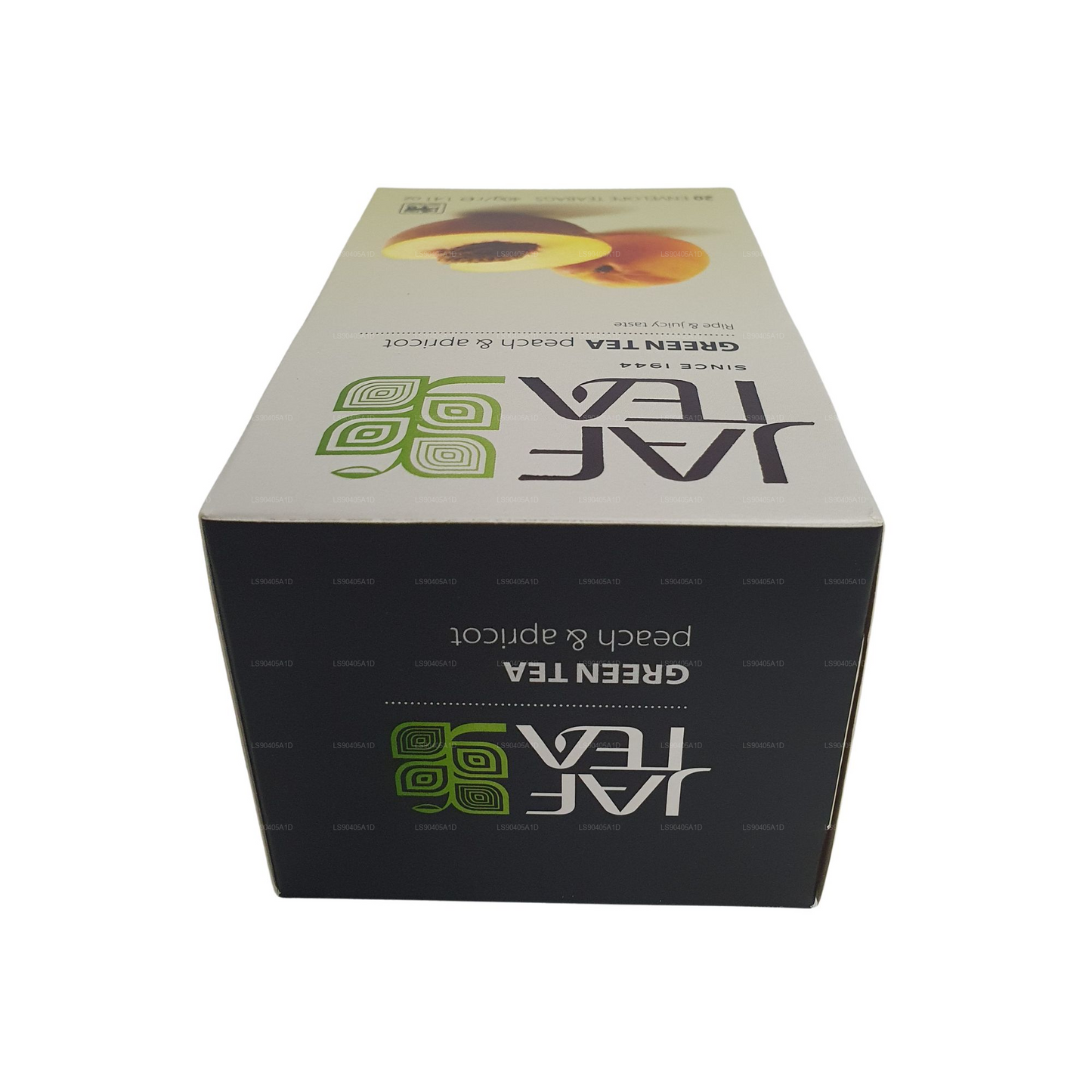 Jaf Tea Peach And Apricot Green Tea  (40g) 20 Foil Envelope Tea Bags