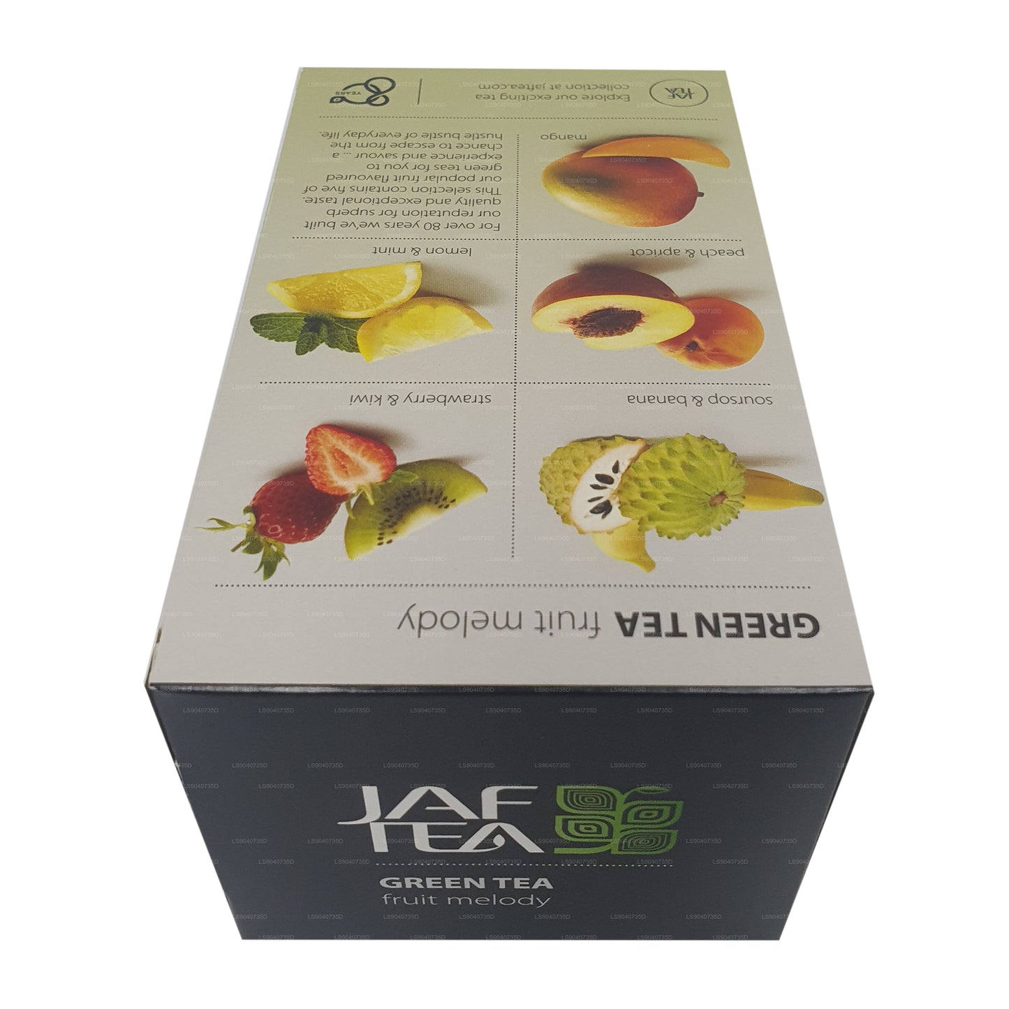 Jaf Tea Pure Green Collection Tè verde Fruit Melody (40 g) 20 bustine di tè