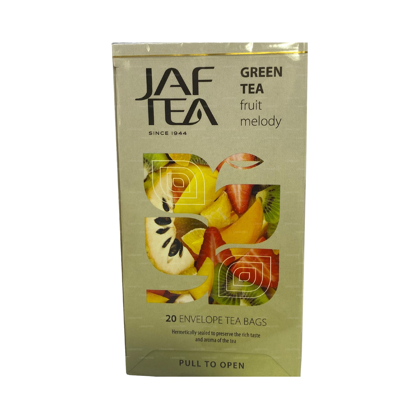 Jaf Tea Pure Green Collection Tè verde Fruit Melody (40 g) 20 bustine di tè
