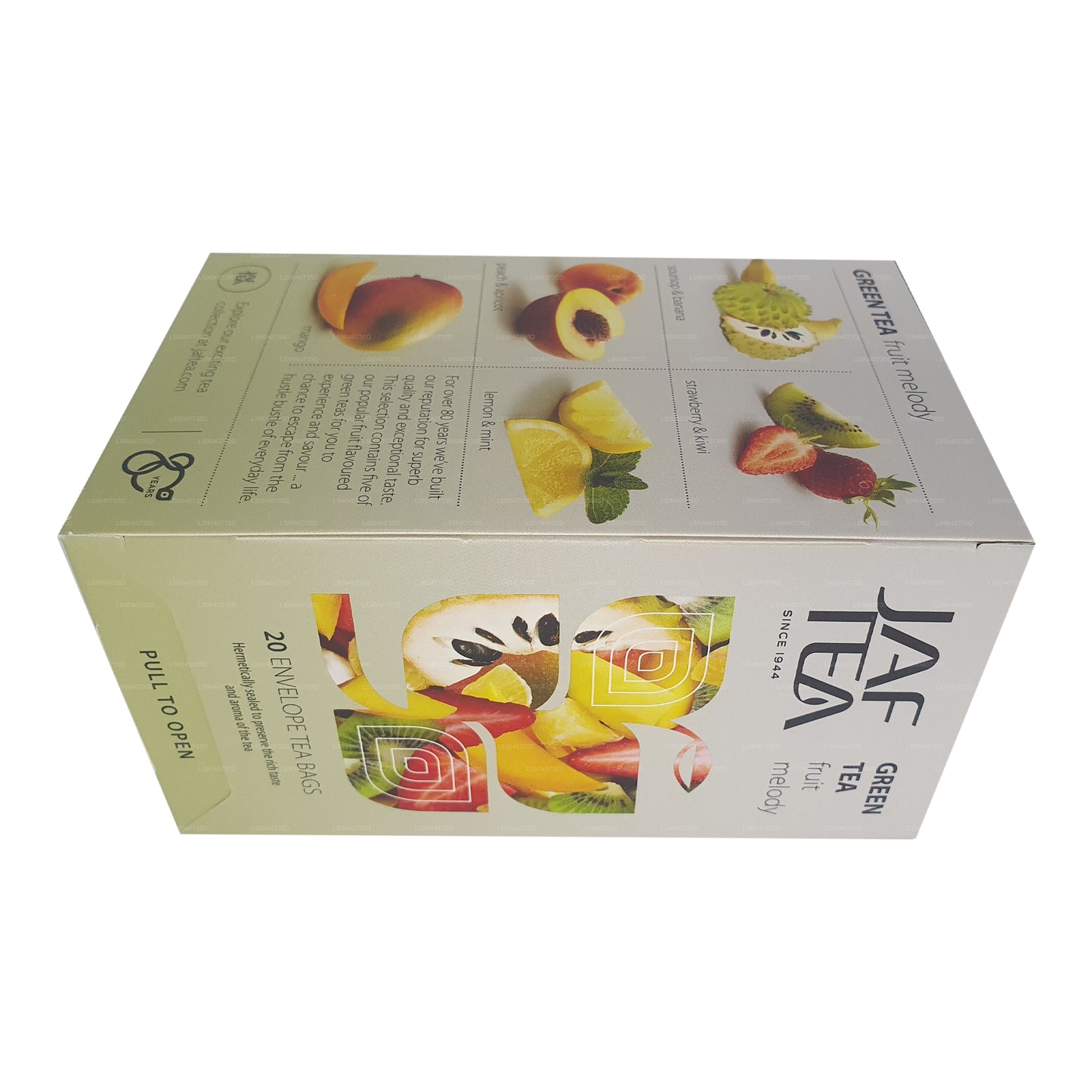 Jaf Tea Pure Green Collection Tè verde Fruit Melody (40 g) 20 bustine di tè