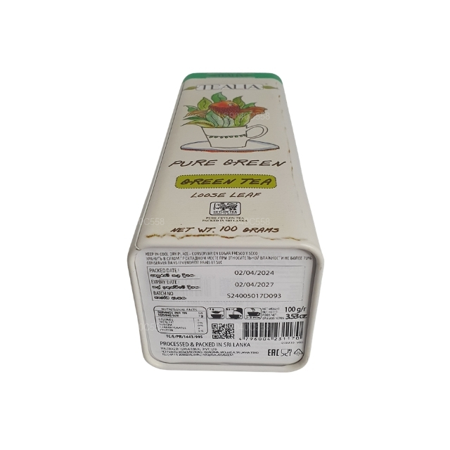 Tealia Čistý zelený čaj (100g)