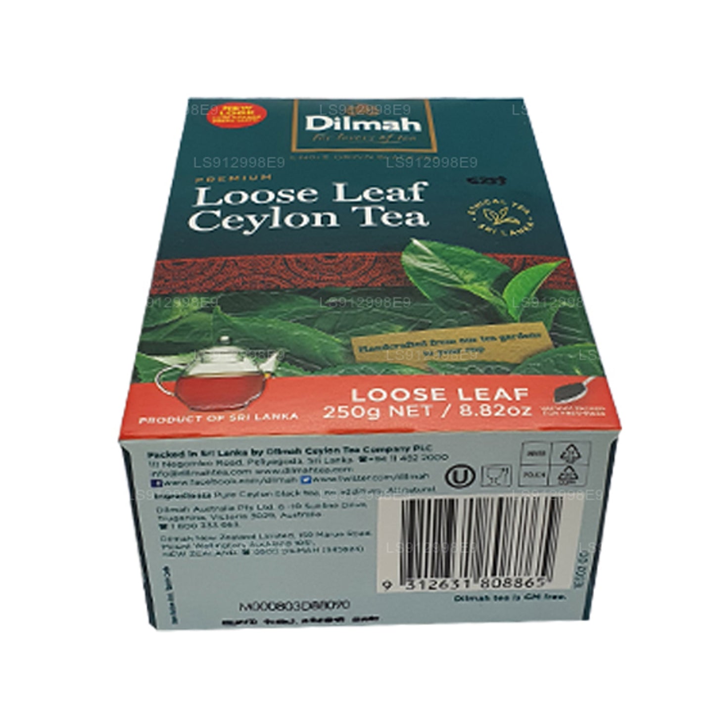 Dilmah Premium Ceylon Herbata Luźna Liściasta (125g)