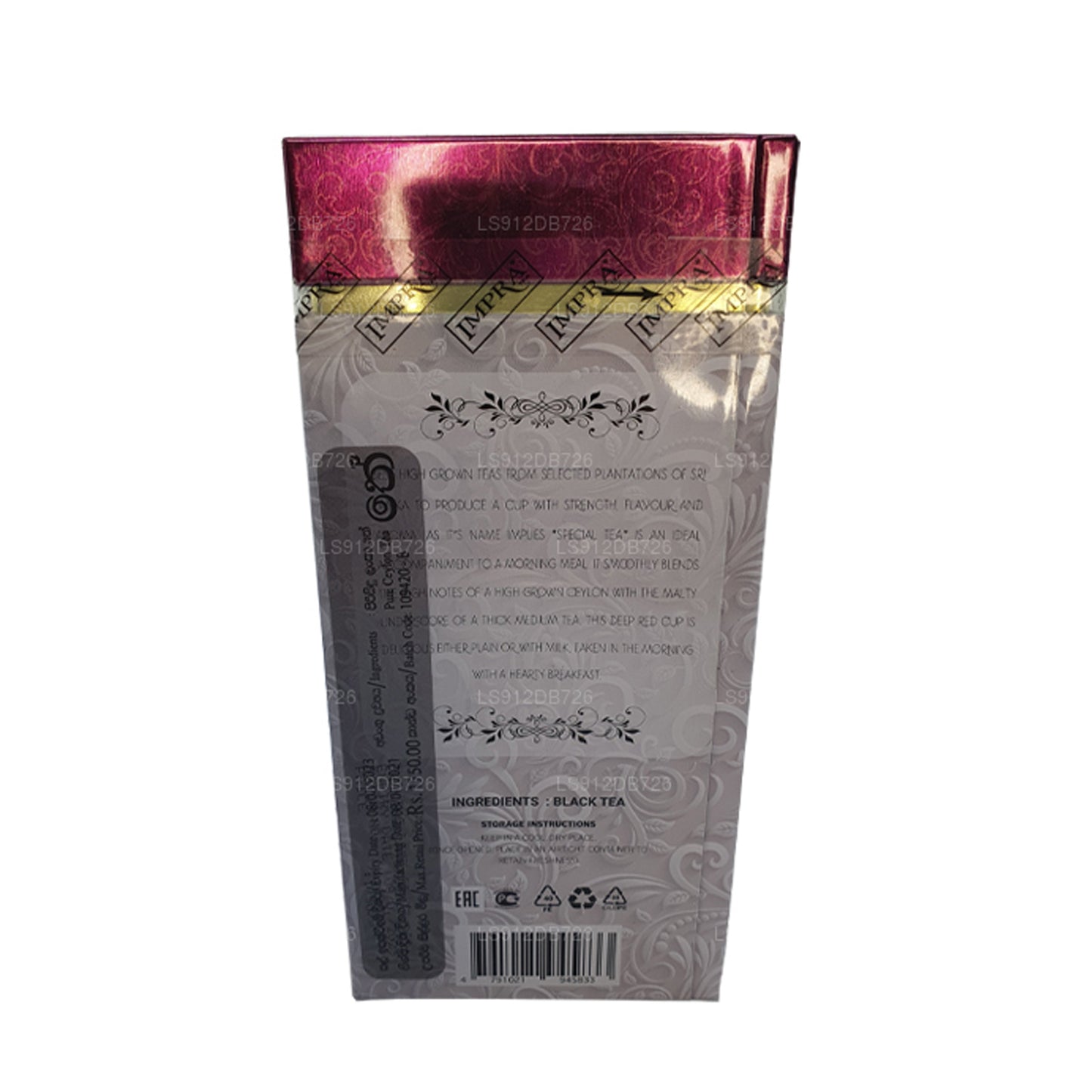 Impra Exclusive speciale Orange Pekoe Big Leaf-thee (200 g)