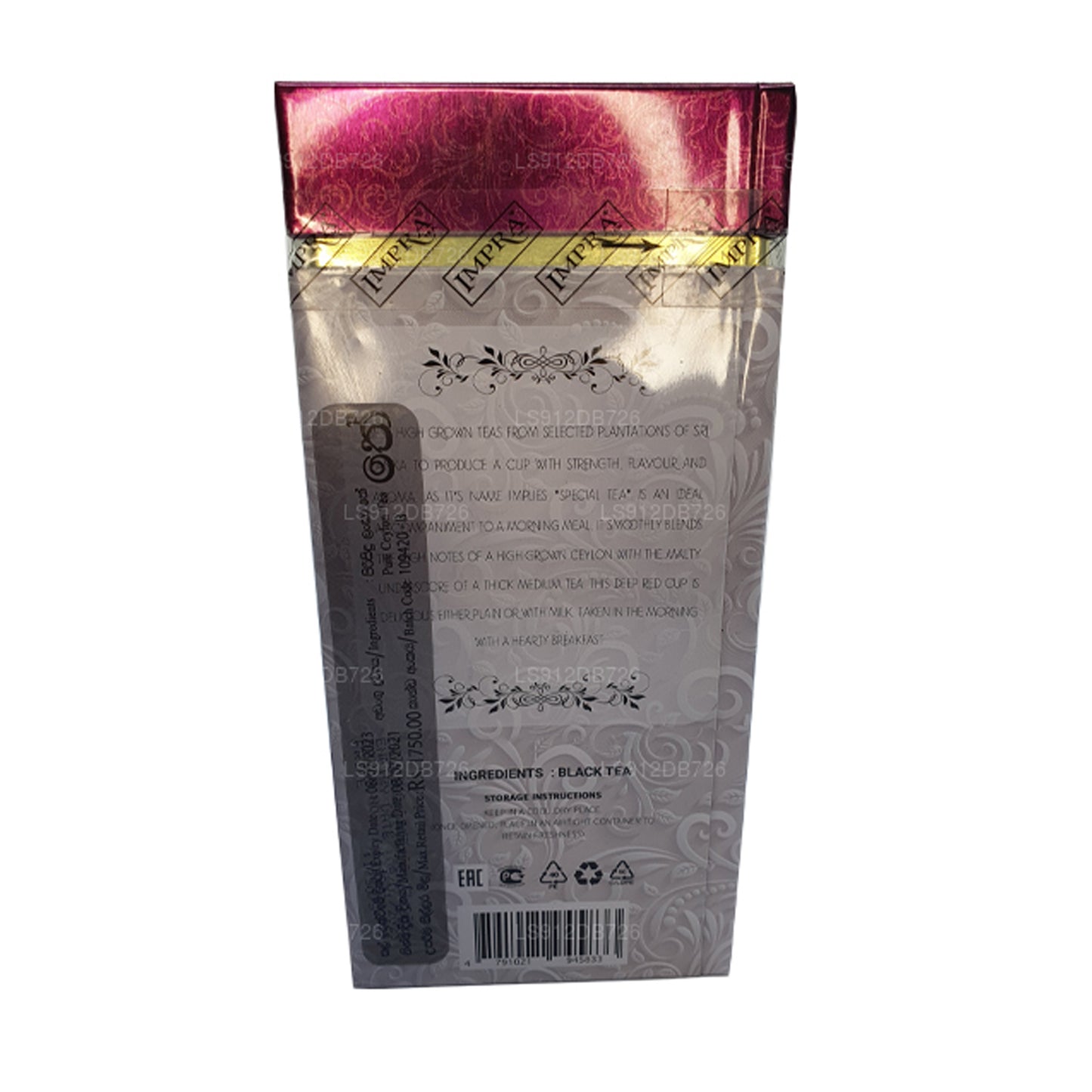 Impra Exclusive speciale Orange Pekoe Big Leaf-thee (200 g)