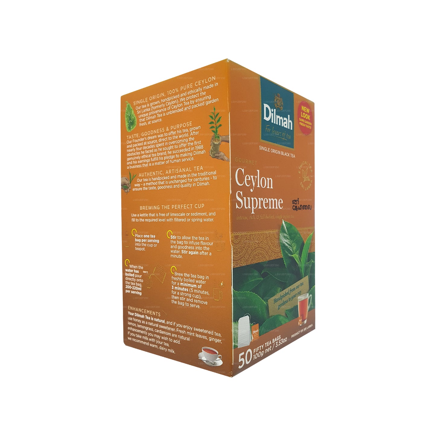 Dilmah Ceylon Supreme (100g) 50 Çay Poşeti