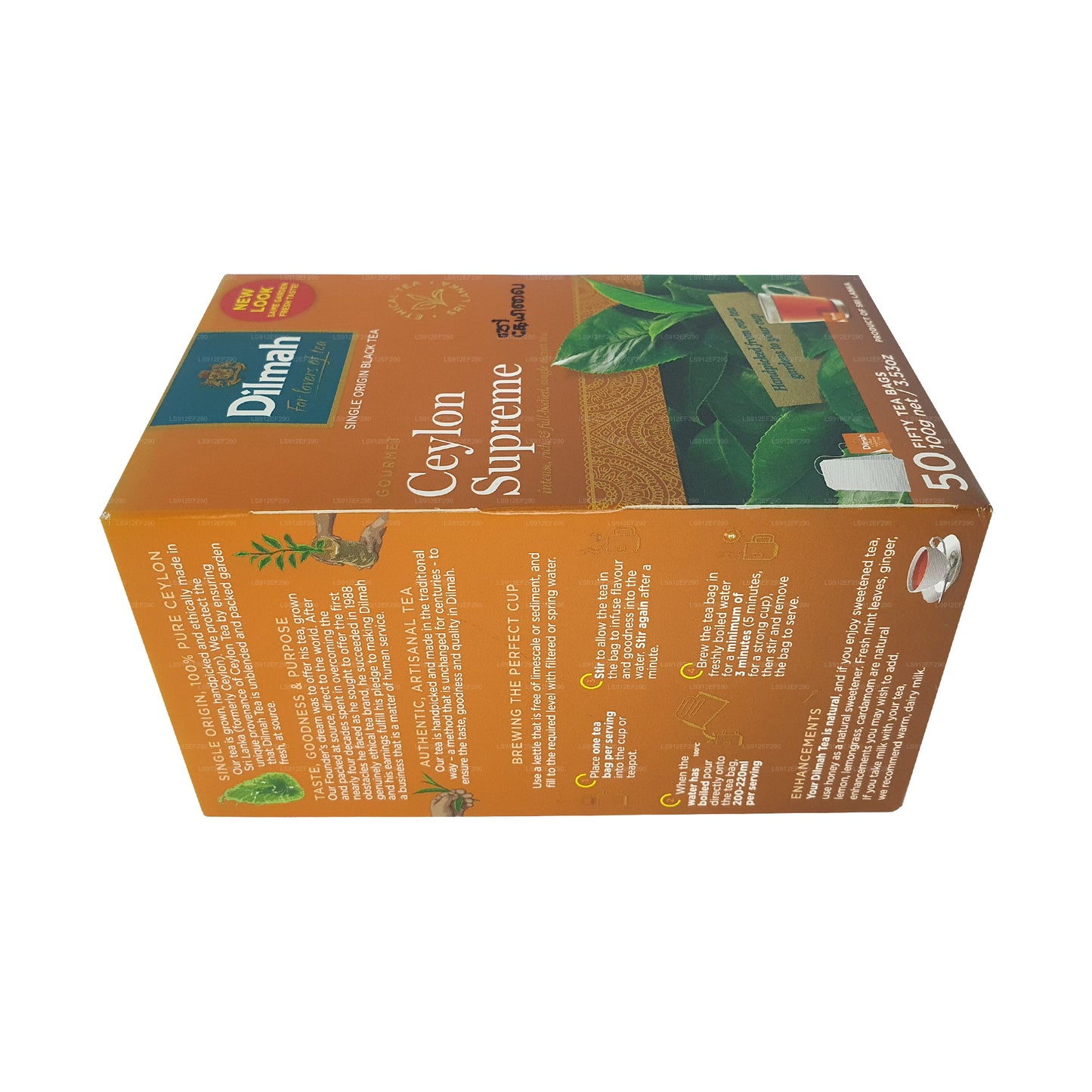 Dilmah Ceylon Supreme (100g) 50 Çay Poşeti