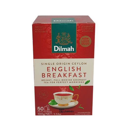 Dilmah English Breakfast Tea (100g) 50 Tea Bags