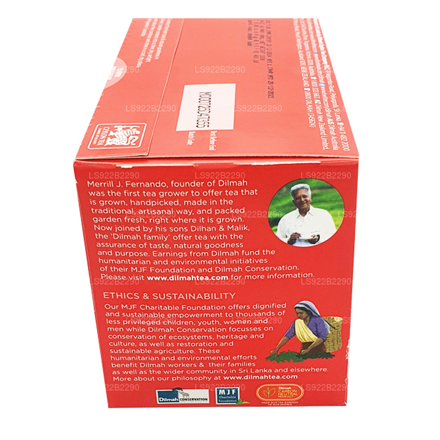 Dilmah engelsk frukost te, 50 tepåsar (100g)