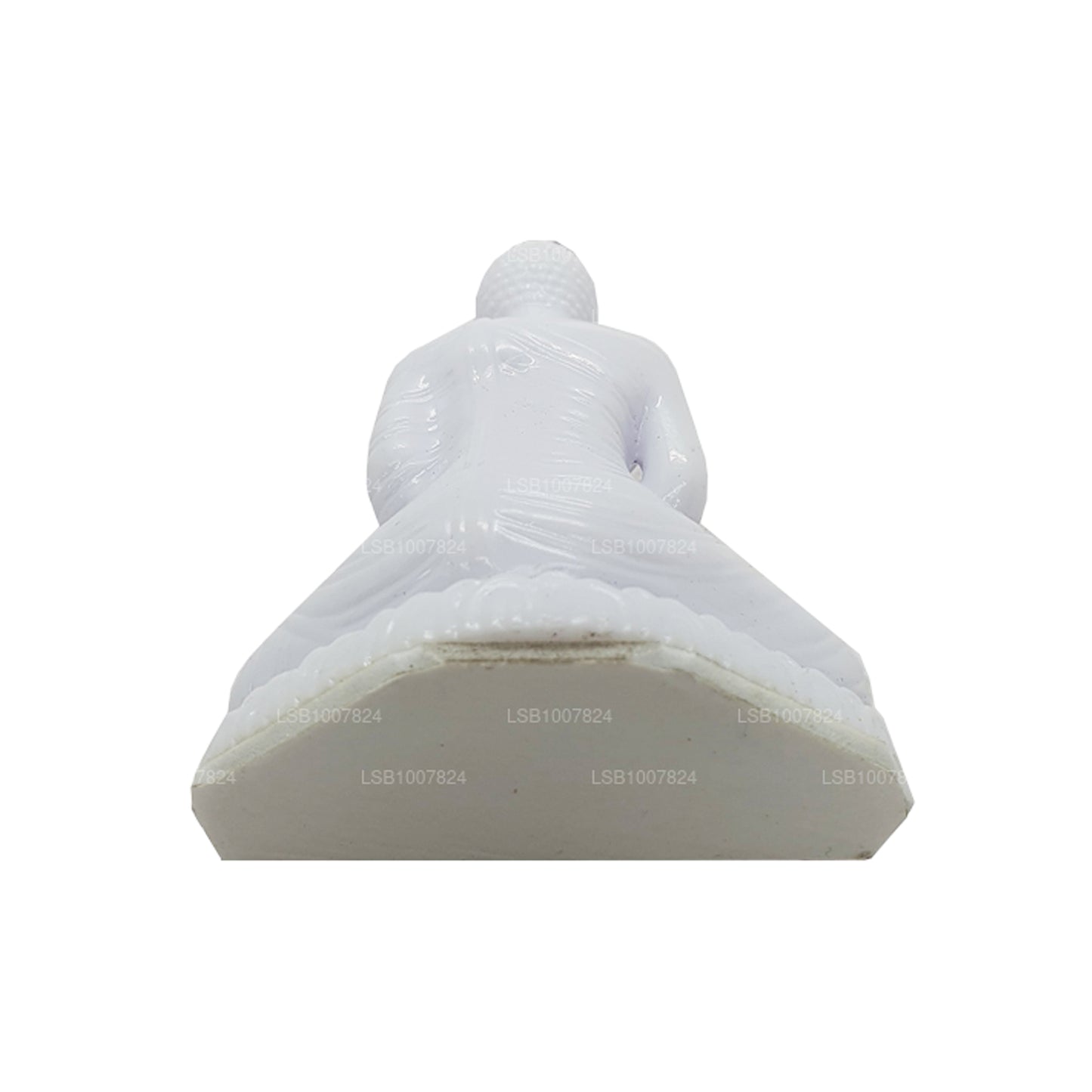 Boeddhabeeld (witte kleur) voor autodashboard (7 cm x 3 cm)