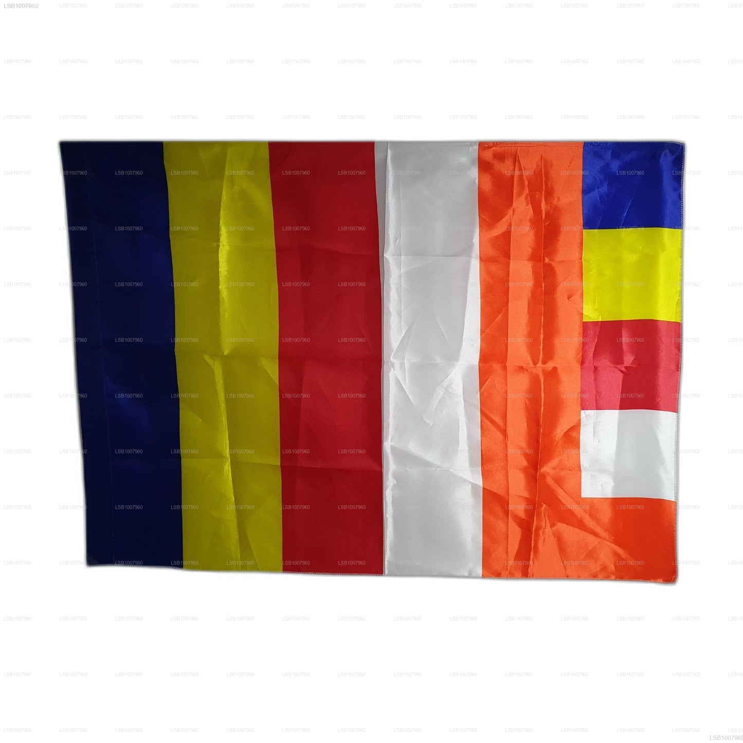 Lakpura® Sri Lankan Fabric Buddhist Flag