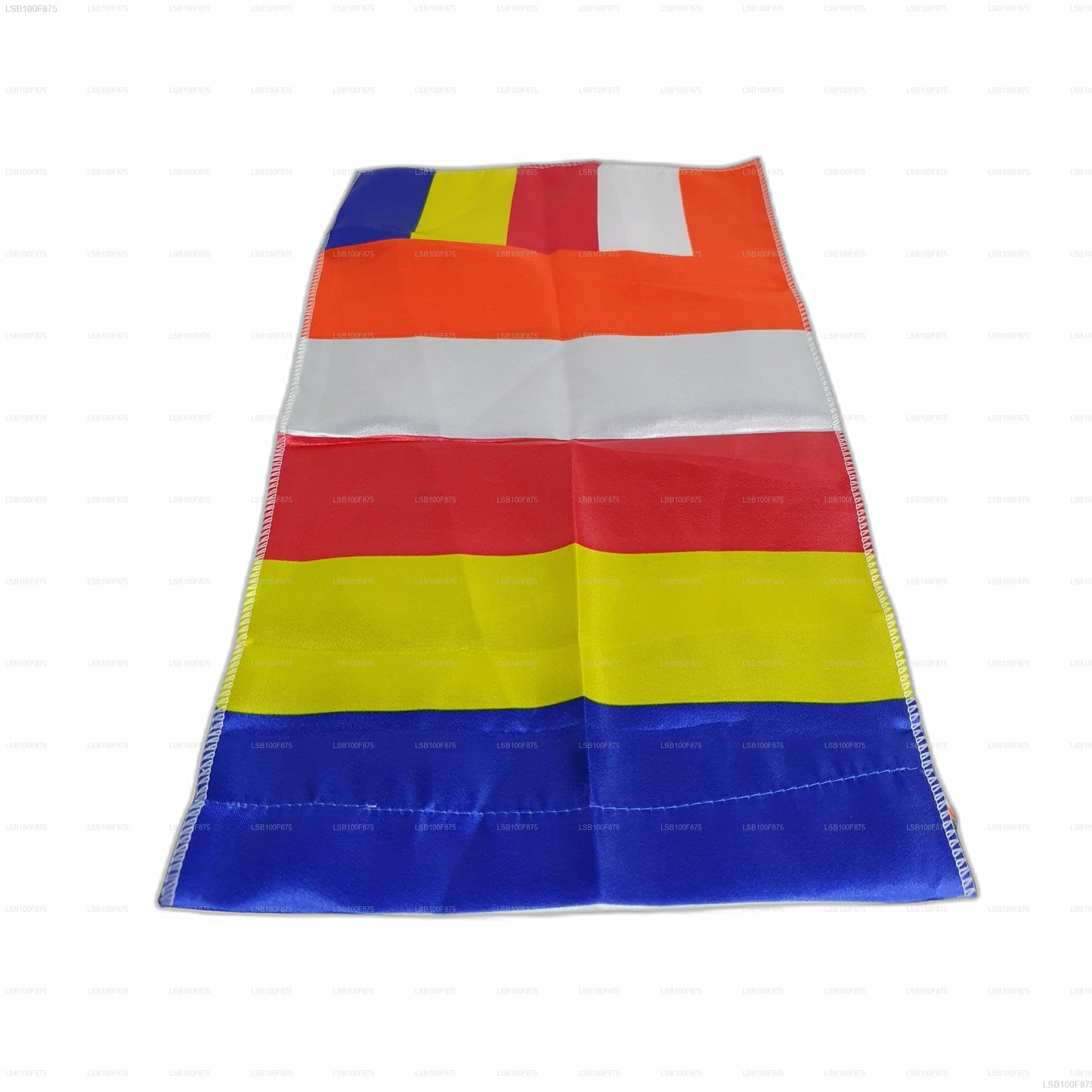 Lakpura® Sri Lankan Fabric Buddhist Flag
