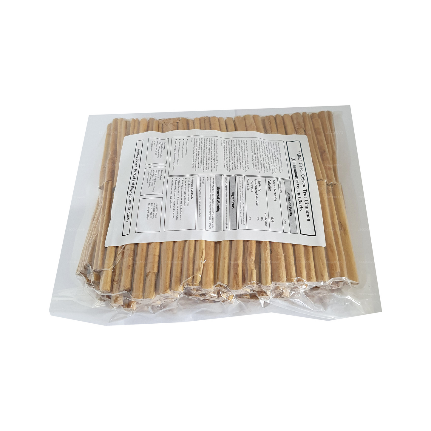 Lakpura® Ceylon ægte Kanel "Alba" kvalitetsstænger
