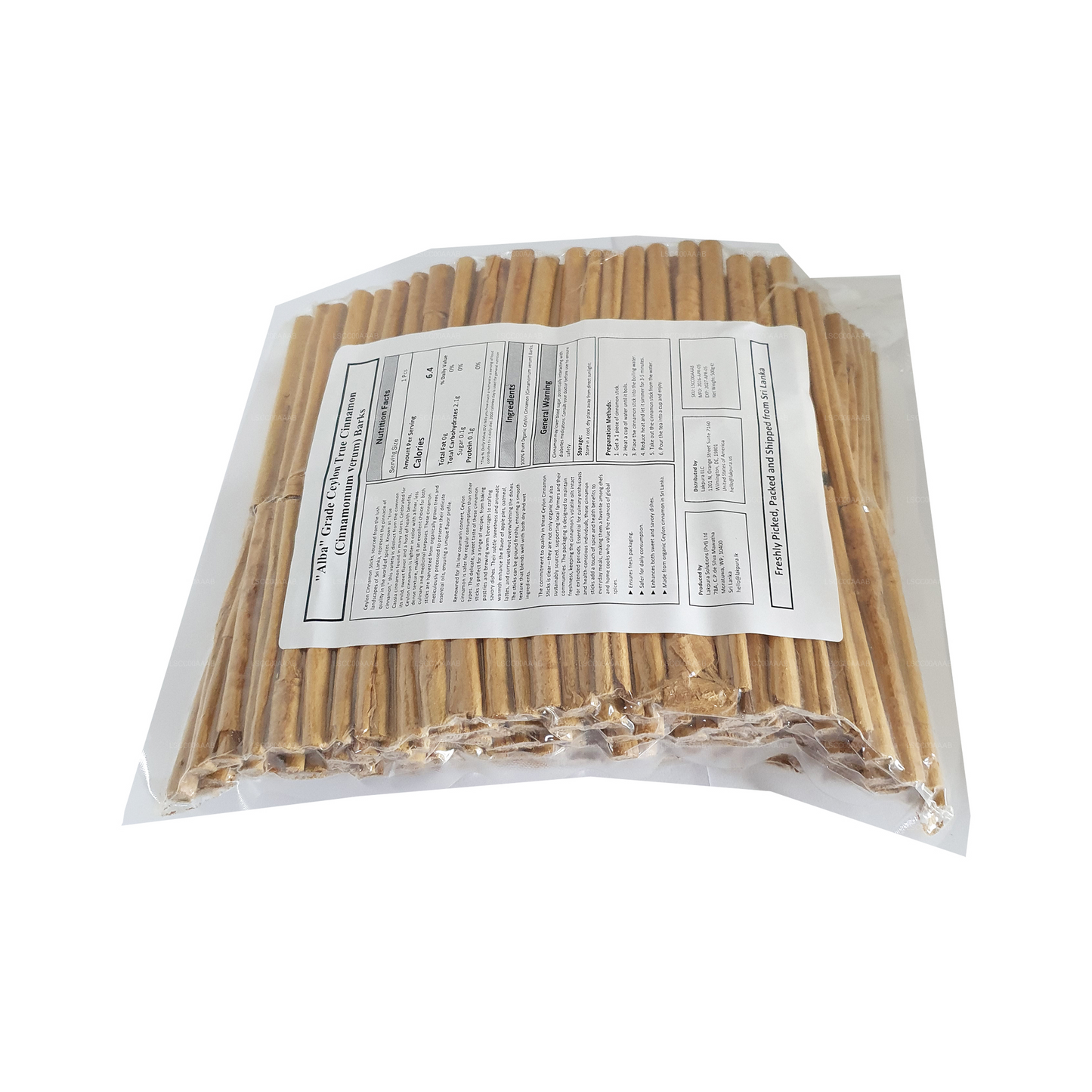 Lakpura® Ceylon ægte Kanel "Alba" kvalitetsstænger