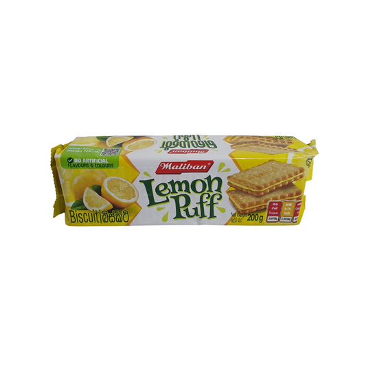 Maliban Lemon Puff Kiks (200g)