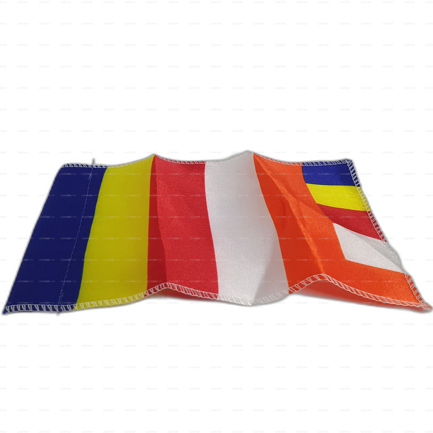 Lakpura® Sri Lankan Fabric Buddhist Flag