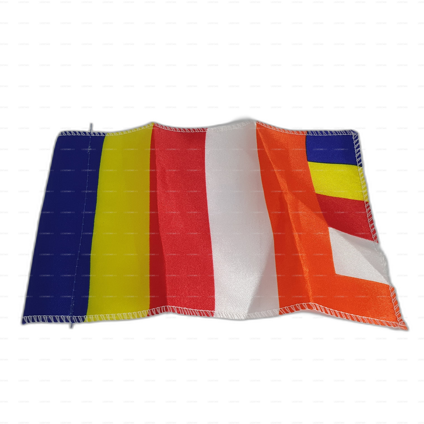 Lakpura® Sri Lankan Fabric Buddhist Flag