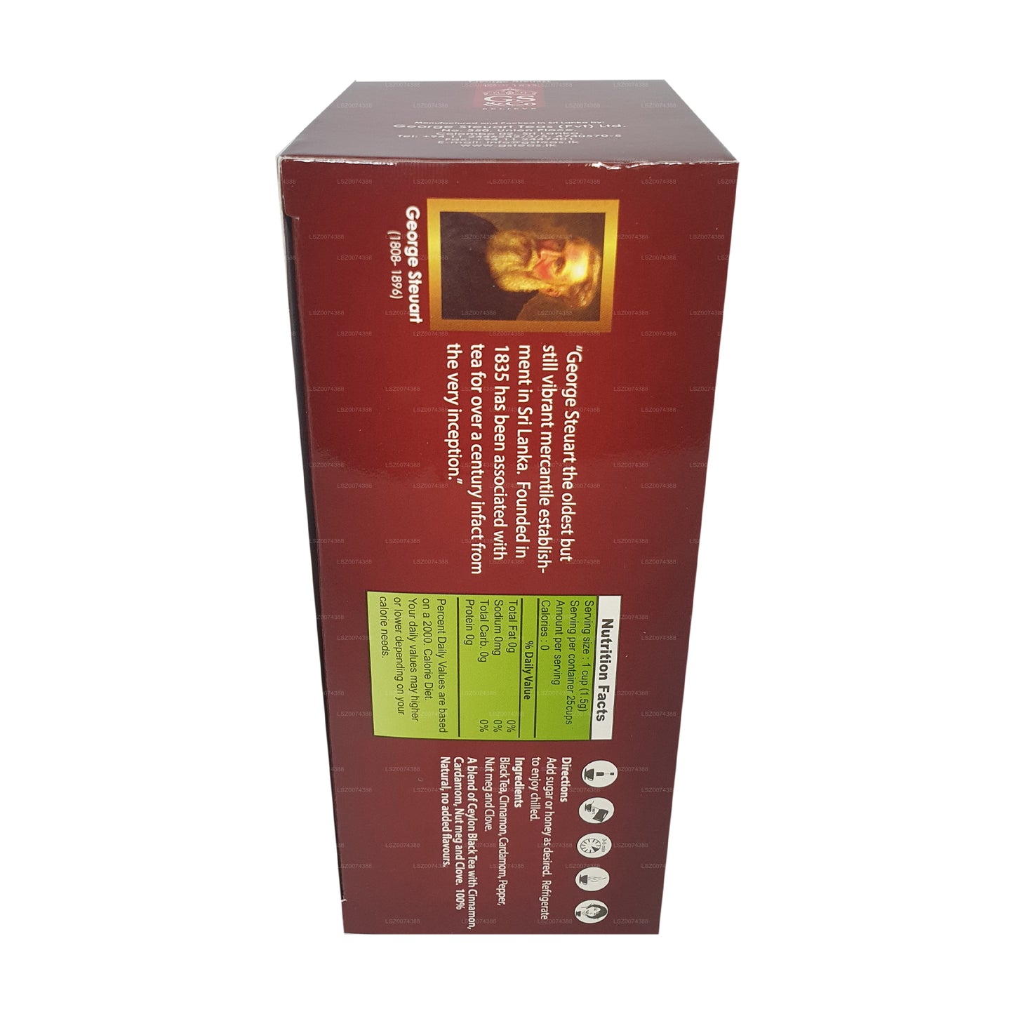 George Steuart Masala Chai Tea (50g) 25 Tea Bags