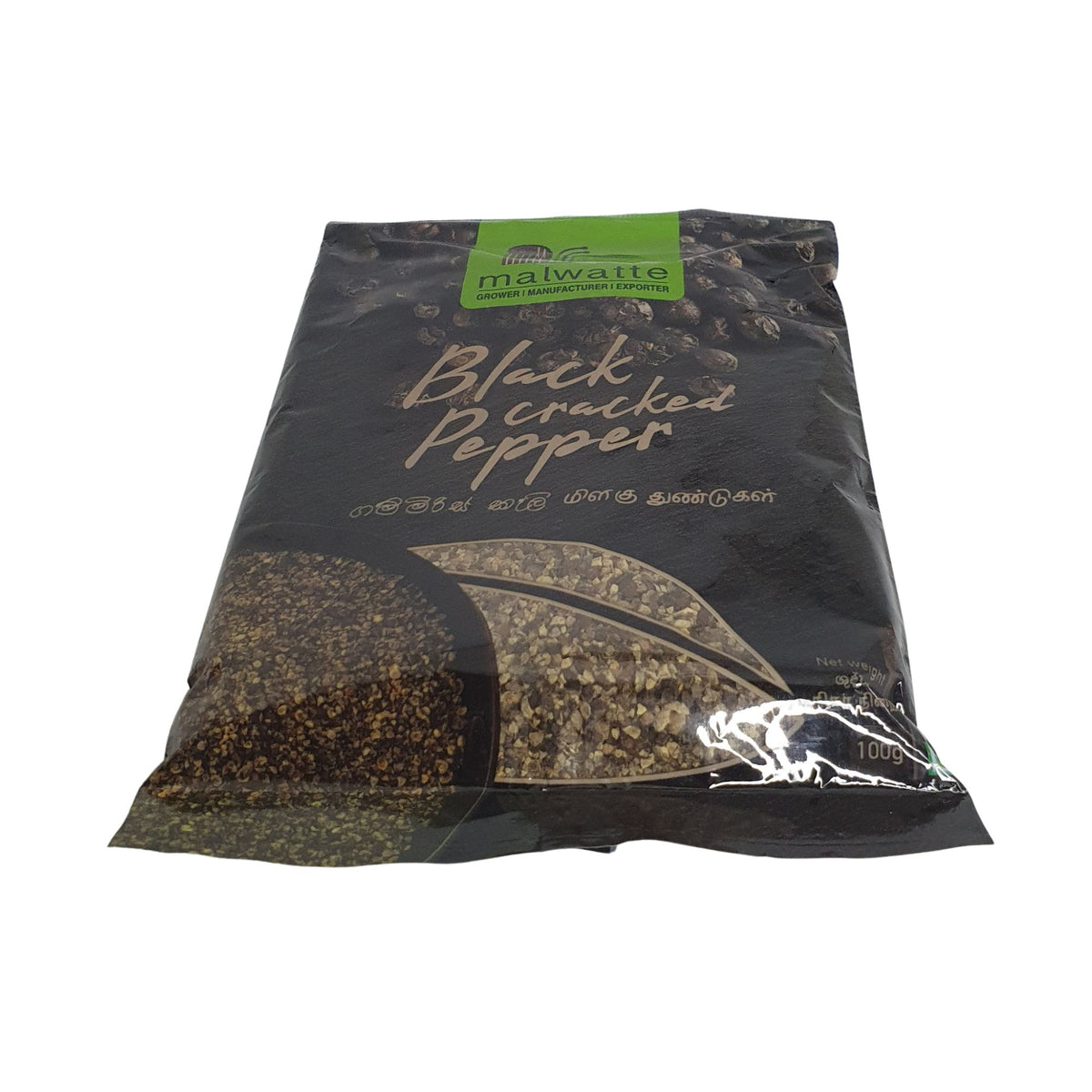 Malwatte Spices Black Cracked Pepper (100g)