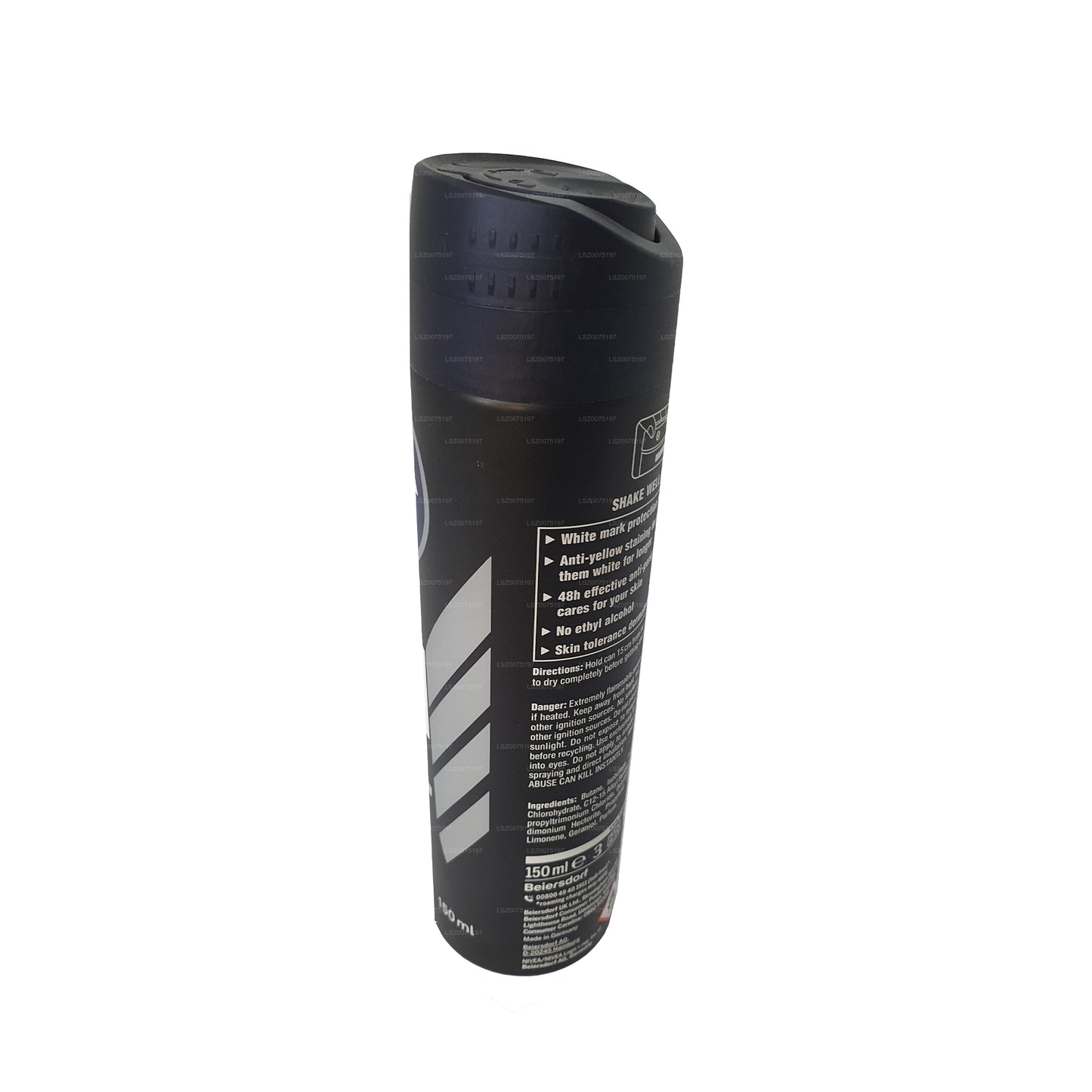 Nivea Invisible Deo Spray voor mannen, zwart en wit (250 ml)