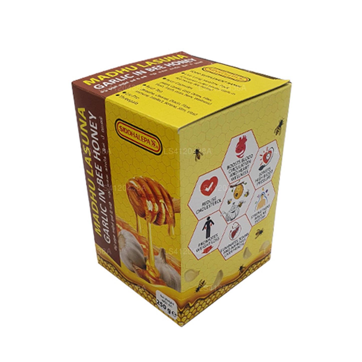 シッダレパマドゥラスナガーリックインビーハニー (250g)