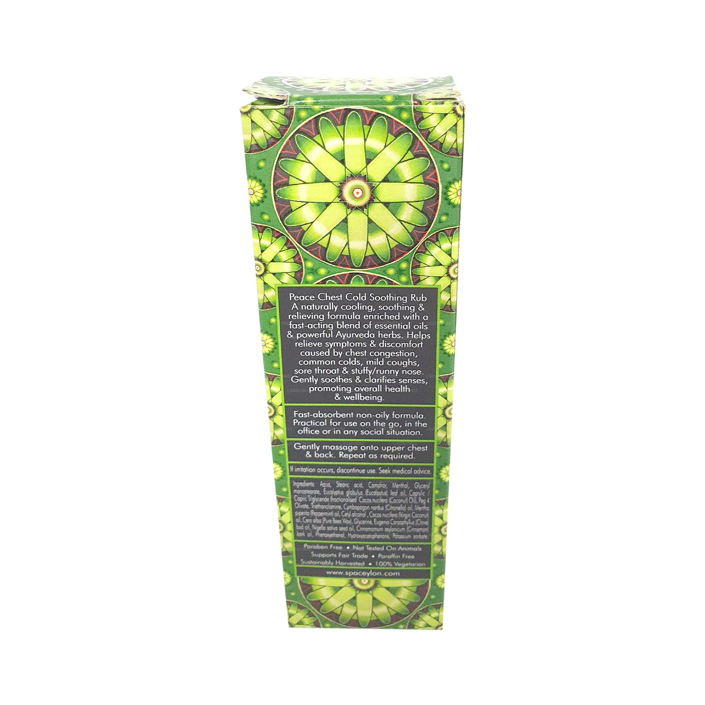 Spa Ceylon Peace Bröst Kall Lugnande Rub (50g)