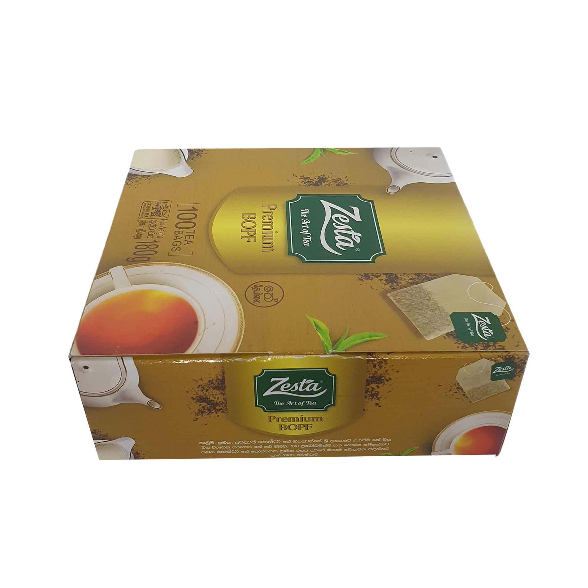 Zesty (ゼスティ) ゼスタティー (100g) 50ティーバッグ – Lakpura®