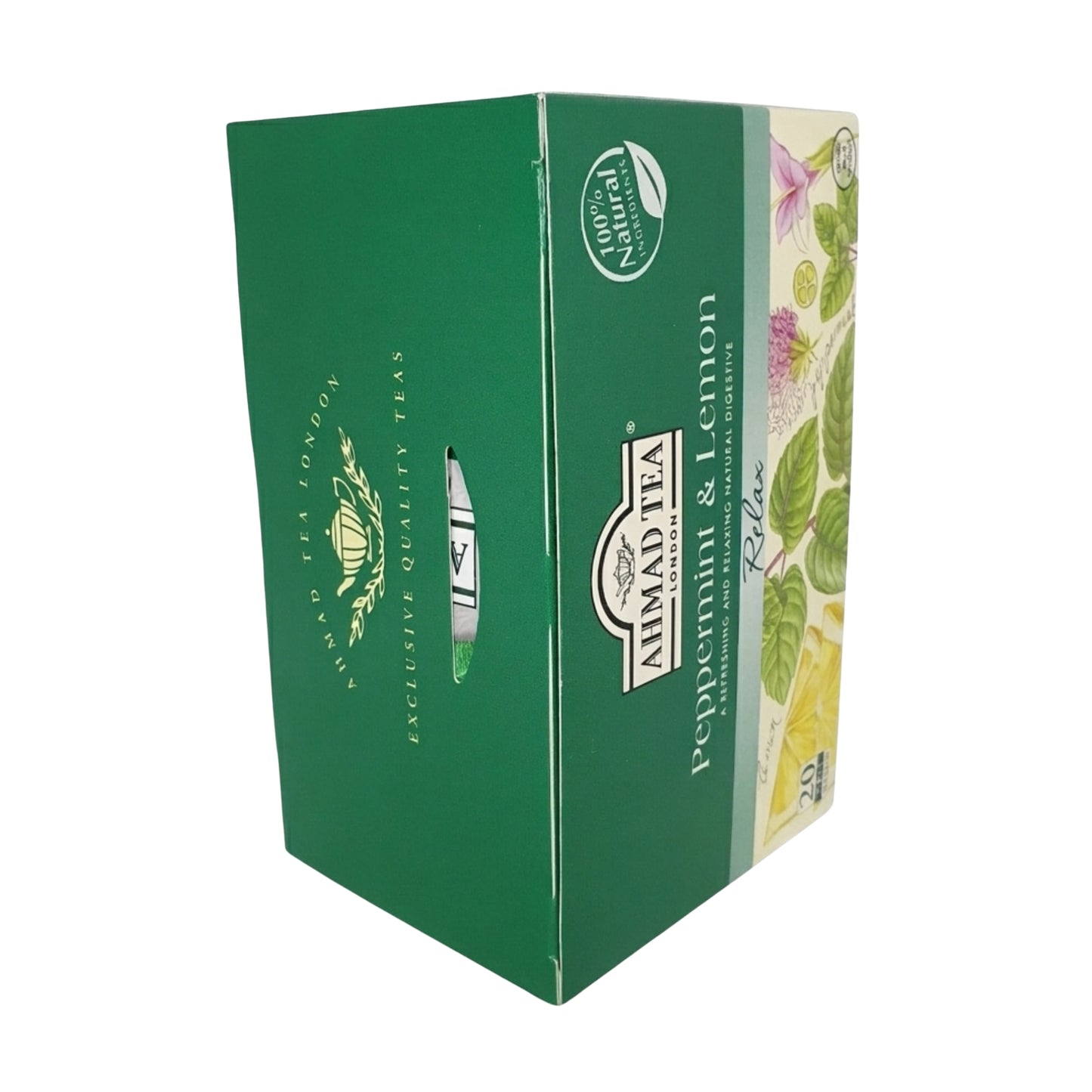 Ahmad Tea Peppermint & Lemon Tea (30g)  20 Foil Tea Bags