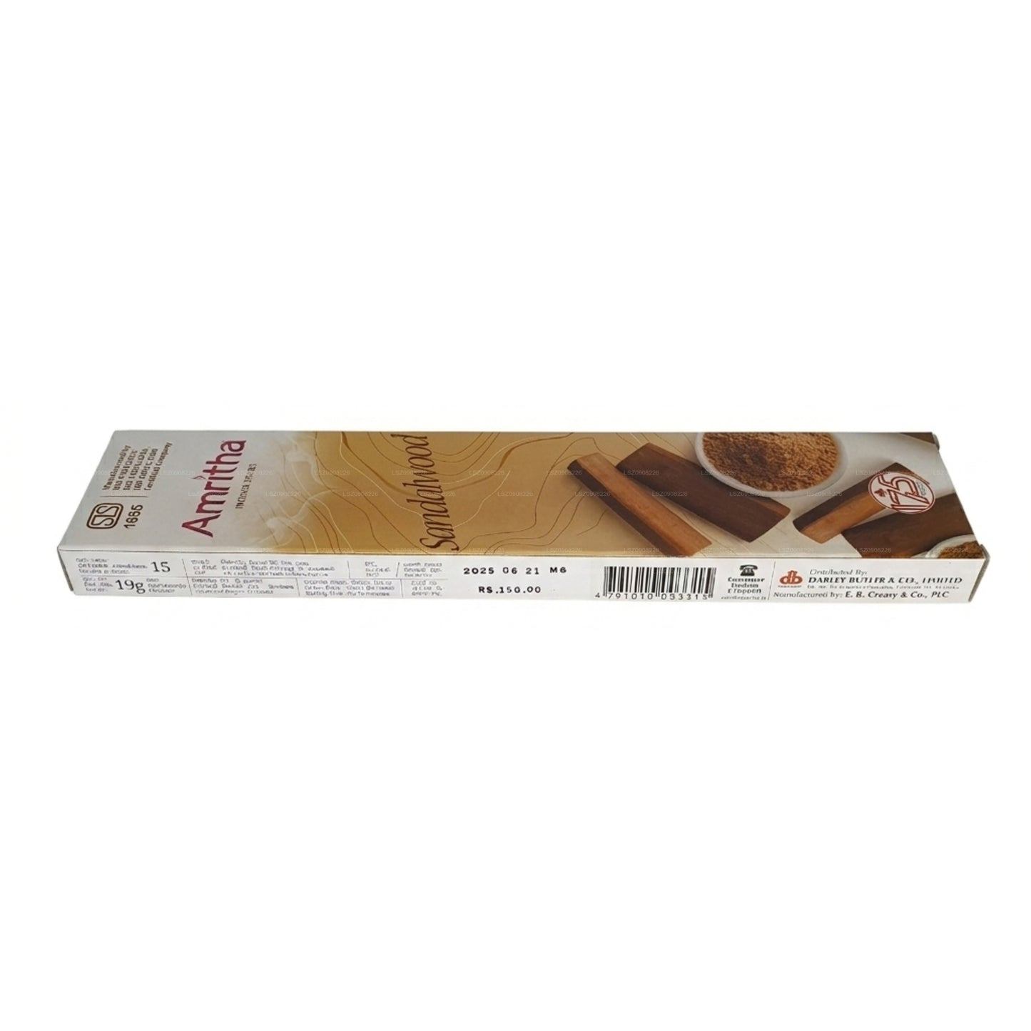 Amritha Sandalwood Joss 15 bastoncini (19 g)