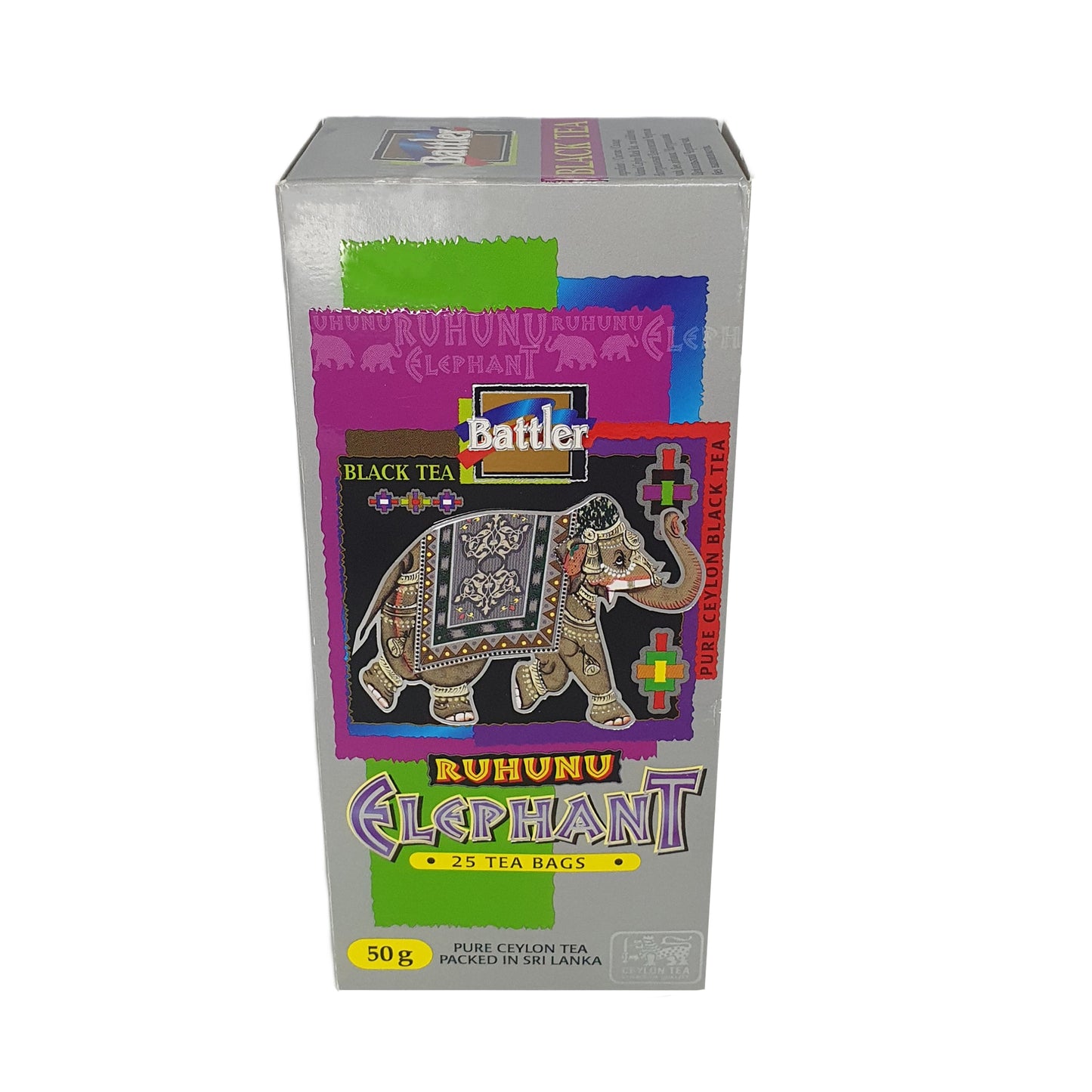 Battler Ruhunu Elephant (50g) 25 Tea Bags
