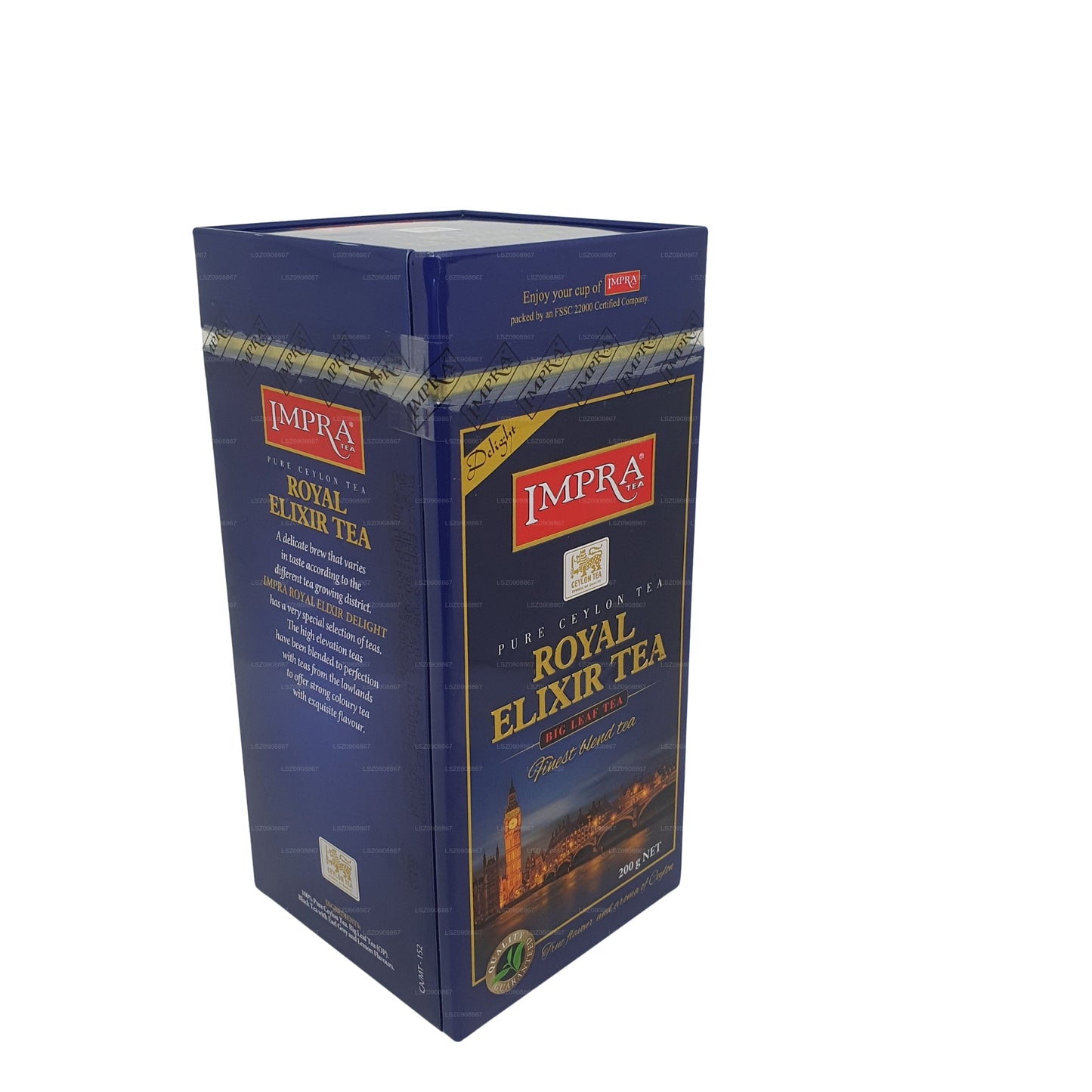 Impra Royal Elixir Delight Big Leaf Tea Caddy (200g)