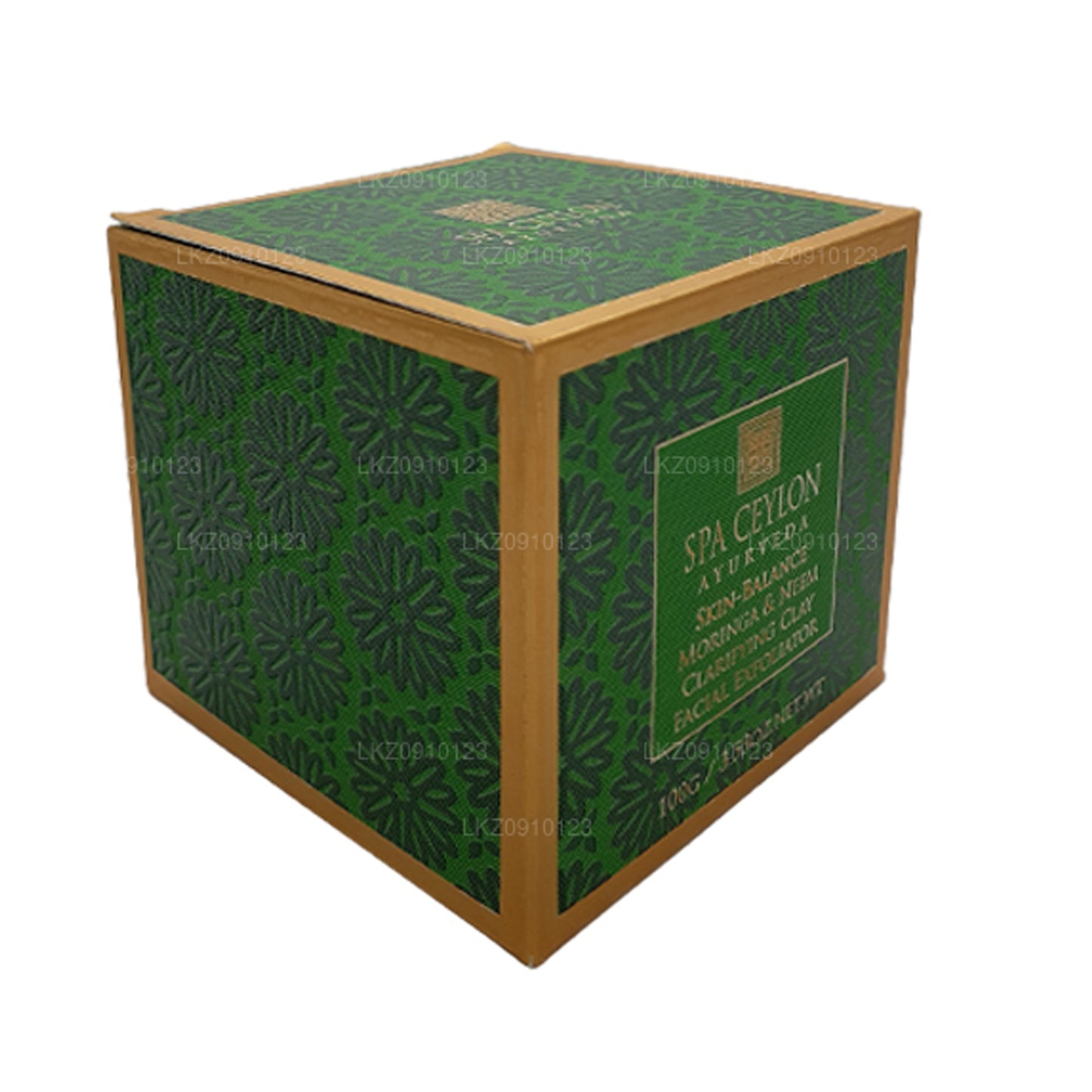 Spa Ceylon Skin Balance gezichtsexfoliator met moringa en neem Clarifying Clay (100 g)