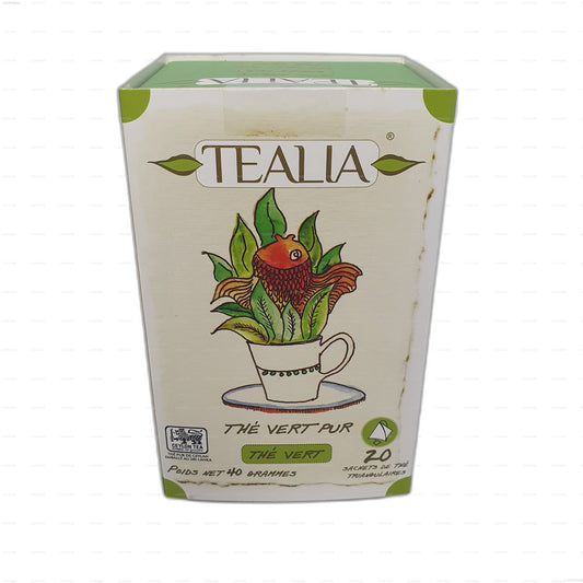 Teali The Vert Green (40g) 20 Pyramid Tea Bags