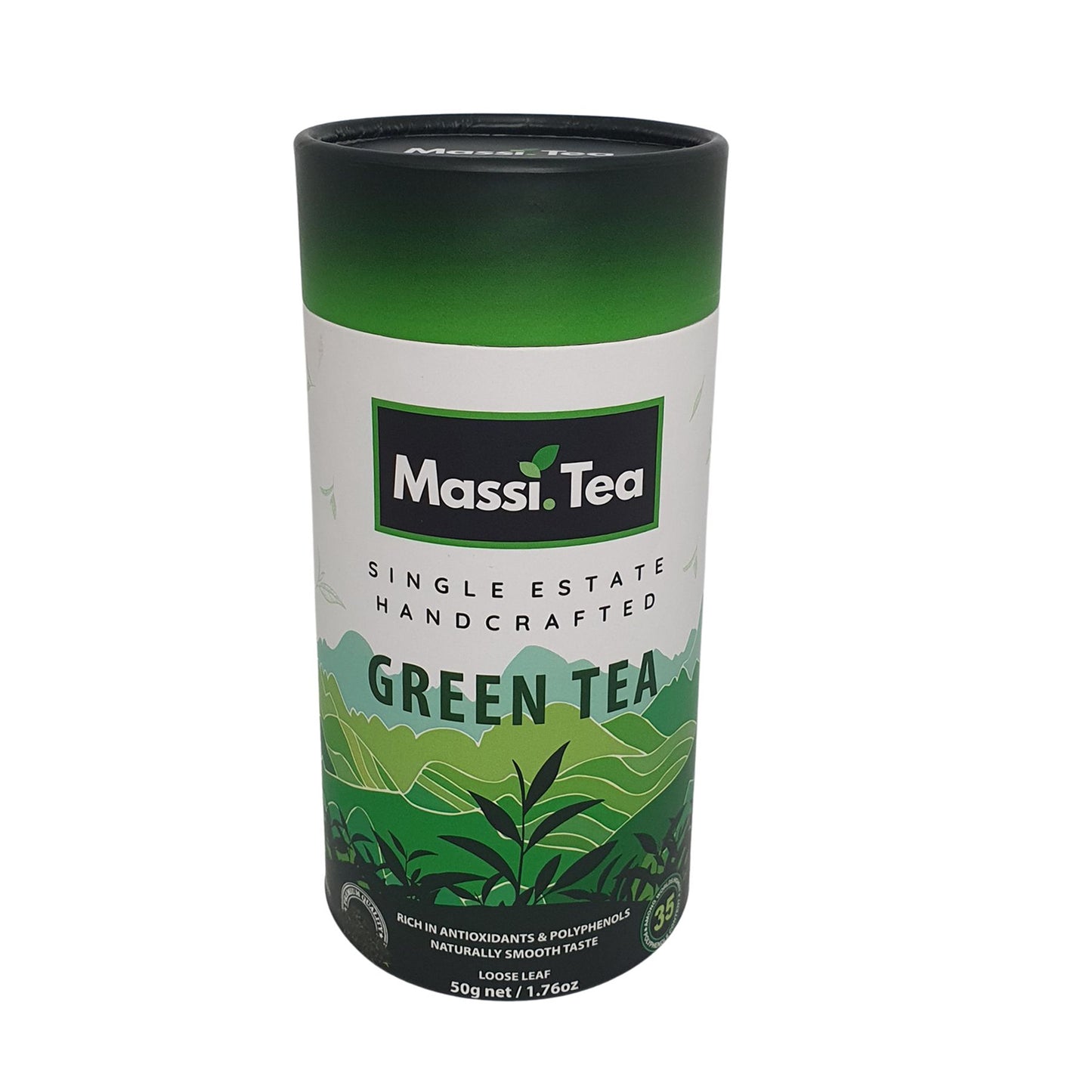Massi Tea Single Estate Handcrafted Green Tea (50g)