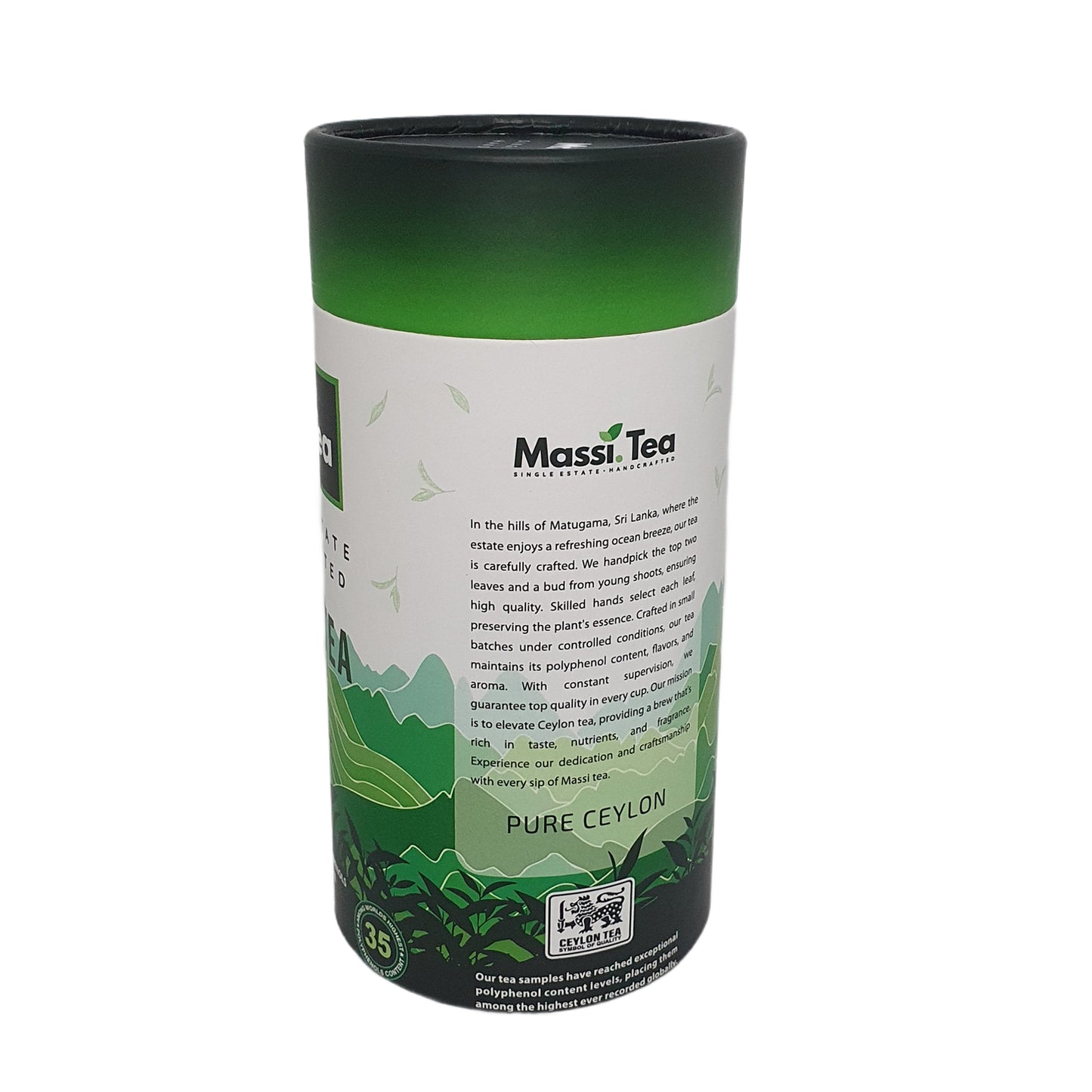 Massi Tea Single Estate Ručně vyráběný zelený čaj (50g)