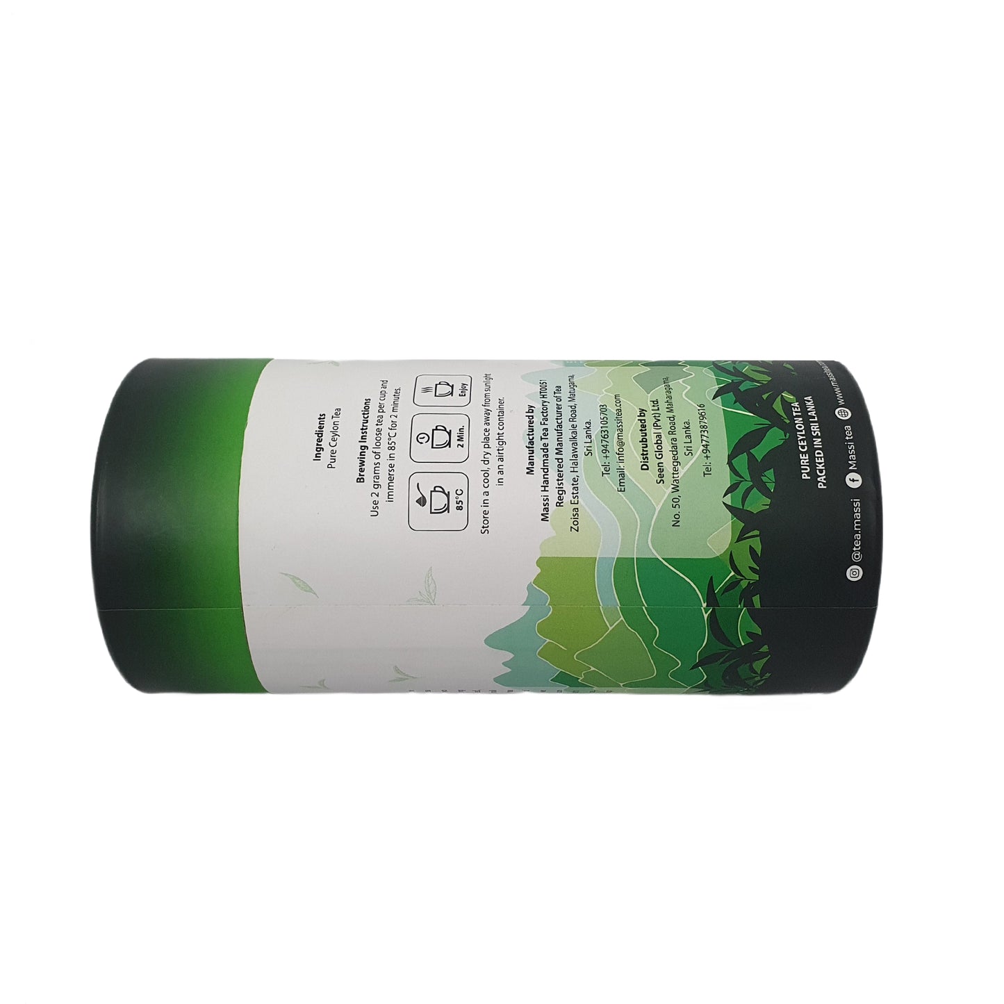 Massi Tea Single Estate Ručně vyráběný zelený čaj (50g)