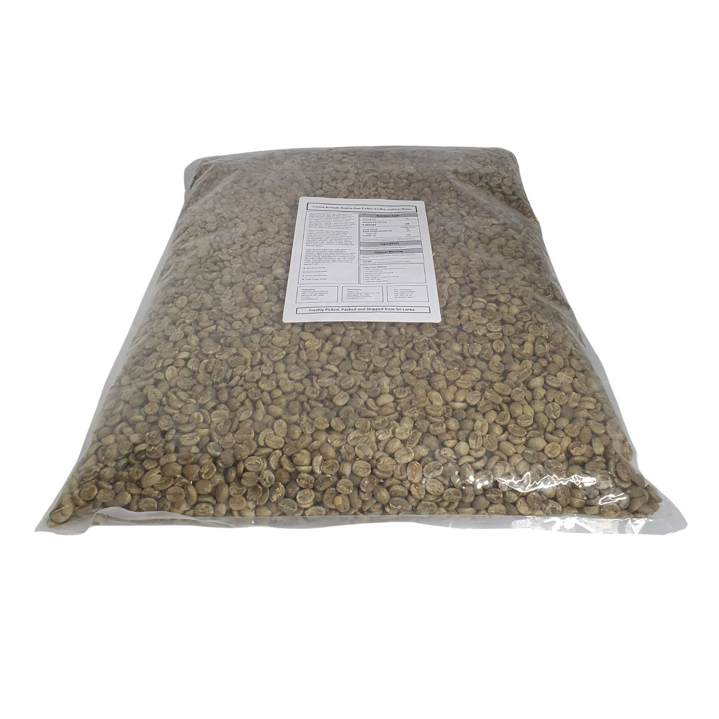 Lakpura® Ceylon Kotmale Region Raw Coffee Beans